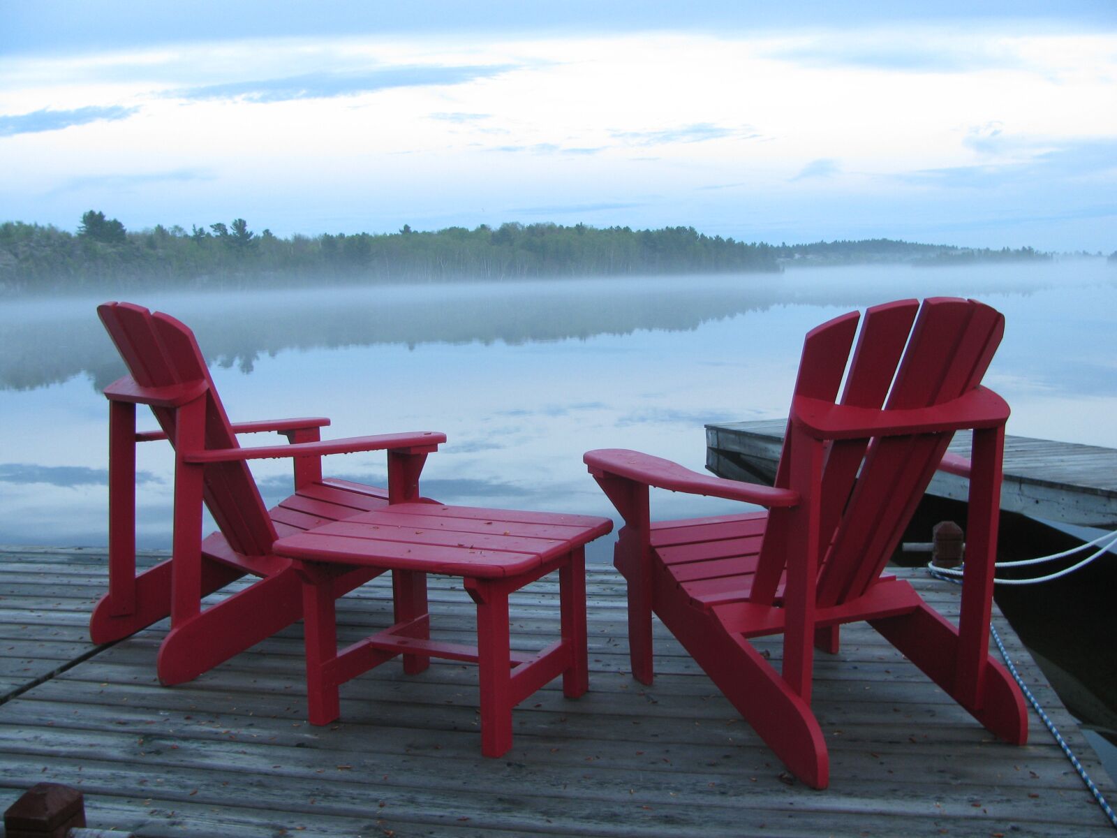 Canon PowerShot SX110 IS sample photo. Dock, adirondack, river photography