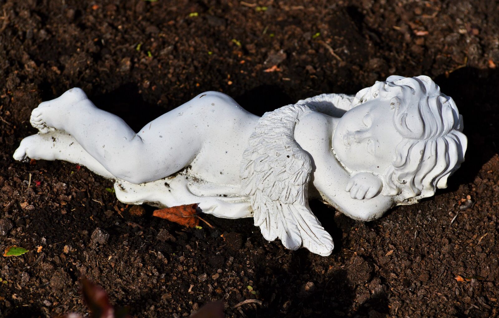 Nikon D3200 sample photo. Angel, sculpture, statue photography