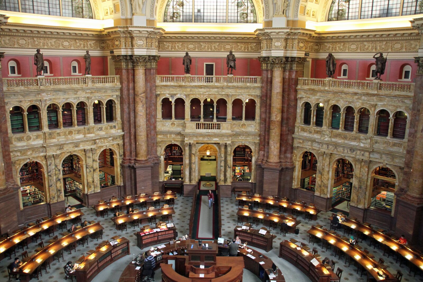 Canon EOS 7D sample photo. Public library, reading room photography