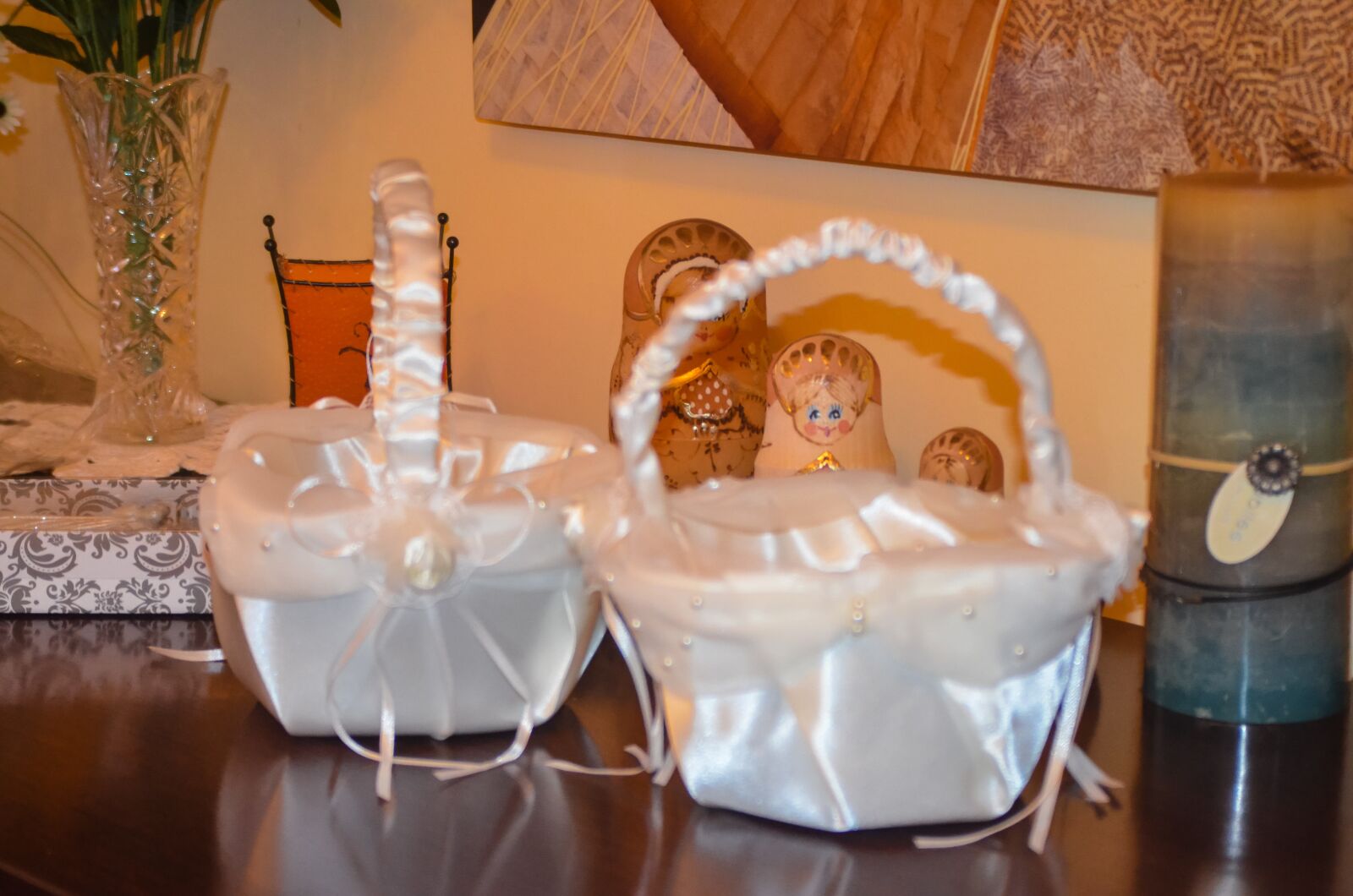Nikon D5100 sample photo. Basket, wedding, pair photography