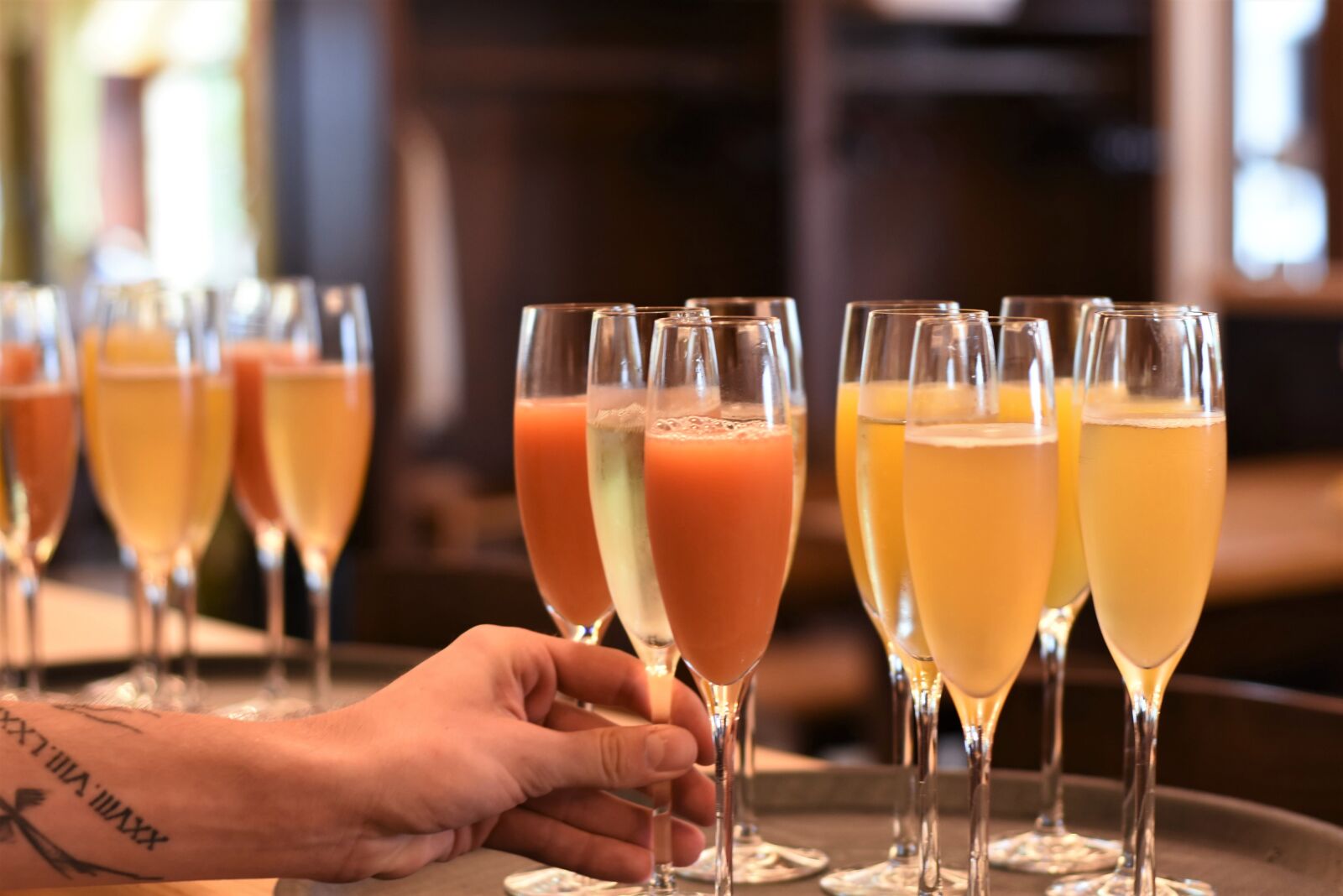 Nikon D7200 sample photo. Champagne, cocktail, drink photography