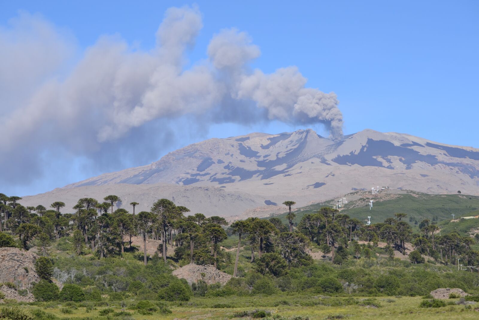 Nikon D3100 sample photo. Volcano, eruption, ash photography