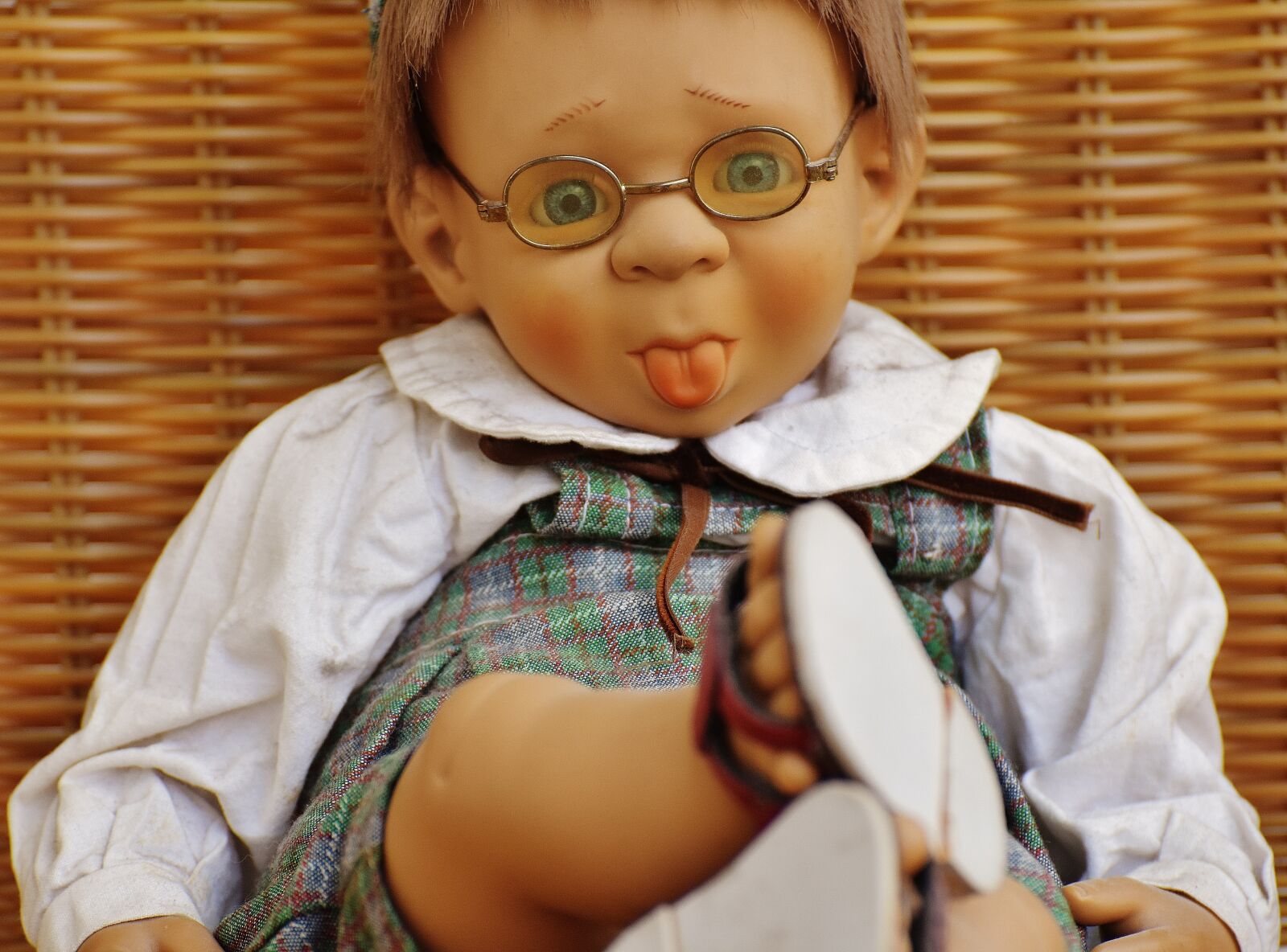 Nikon D7200 sample photo. Doll, boy, cheeky photography