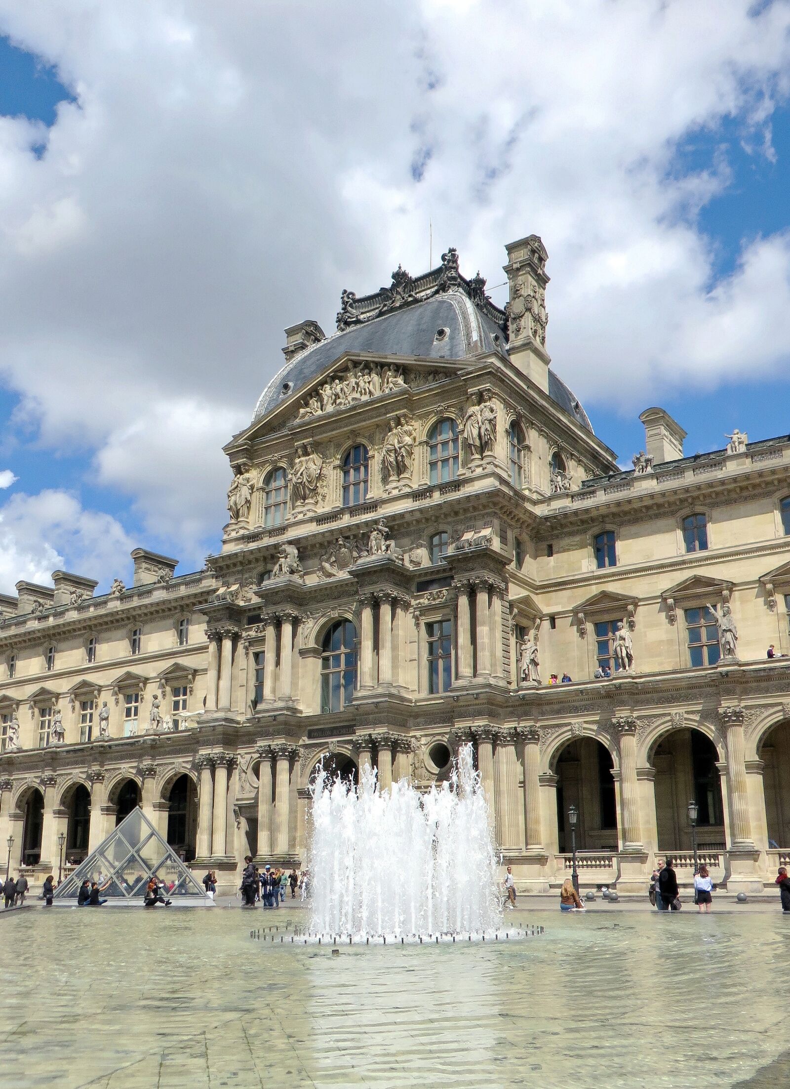 Canon PowerShot SX270 HS sample photo. Paris, the louvre, pavilion photography