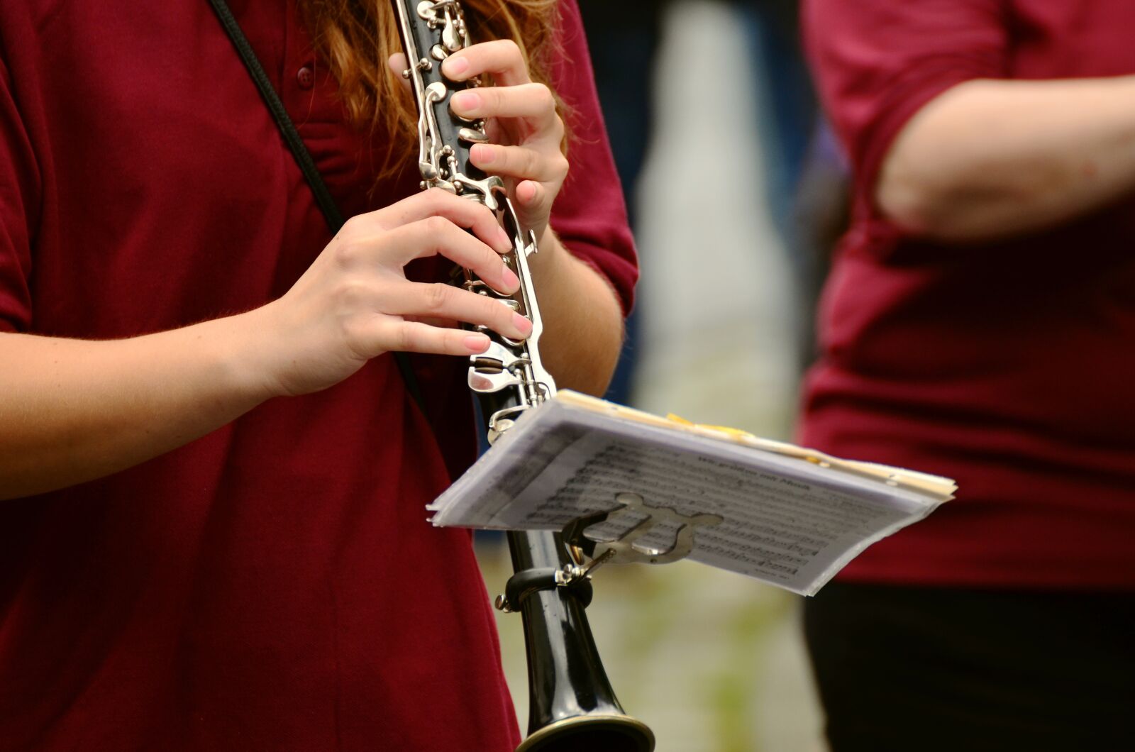 Nikon D5100 sample photo. Clarinet, musical instrument, marching photography