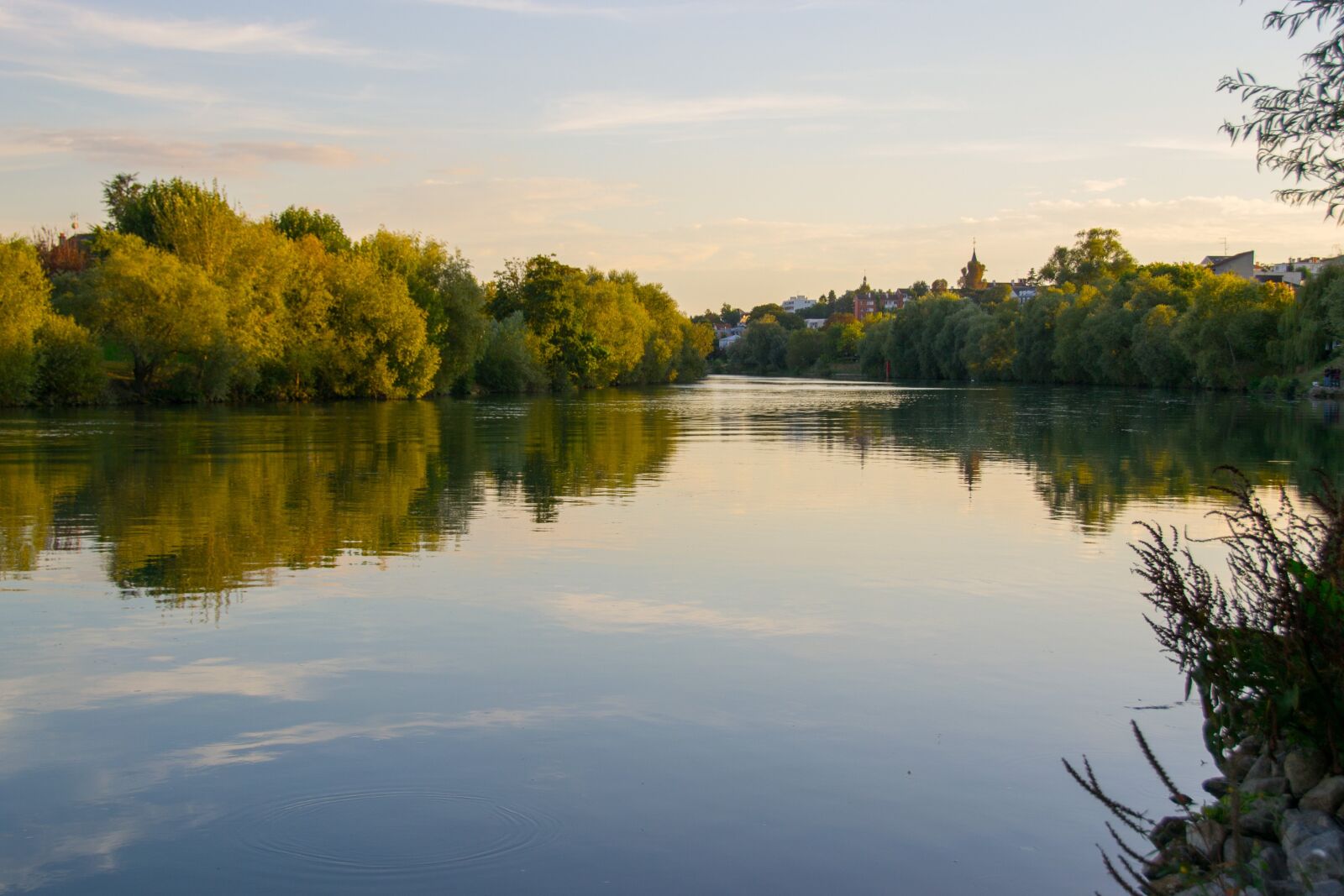 Nikon D3100 sample photo. River, evening, water photography