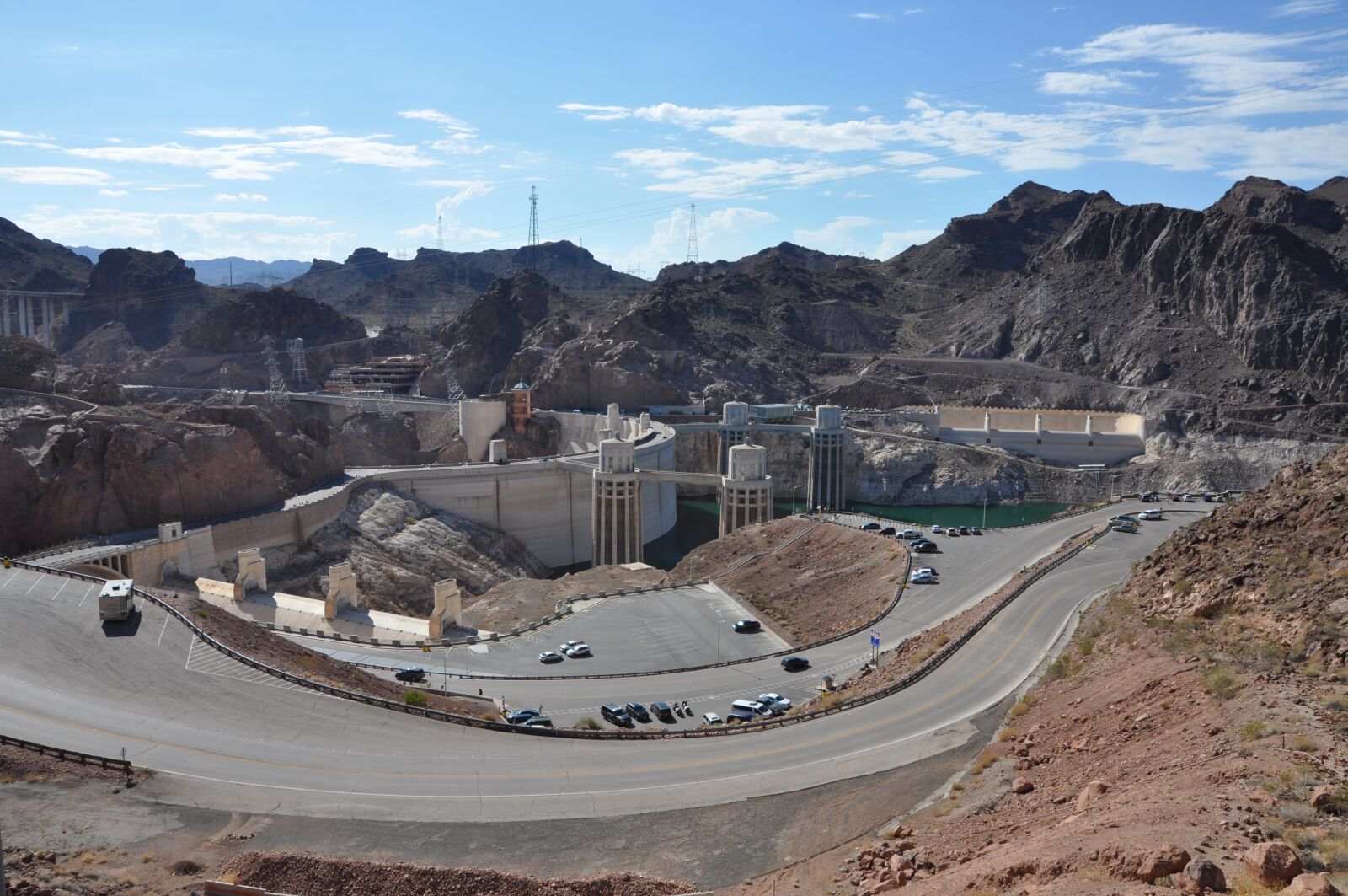 Nikon D5000 sample photo. Hoover dam, nevada, landscape photography