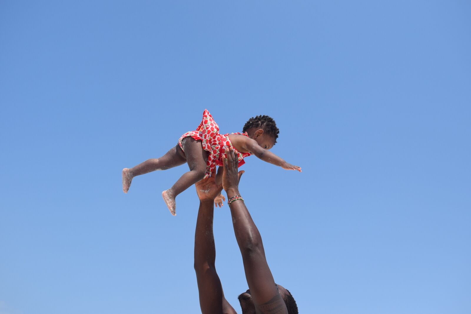 Nikon D3300 sample photo. Sky, blue, child photography