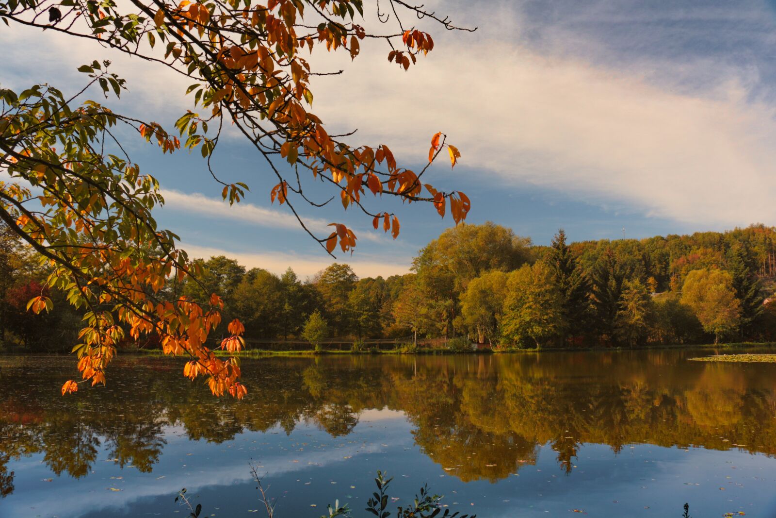 Canon EOS 700D (EOS Rebel T5i / EOS Kiss X7i) sample photo. Autumn, waters, landscape photography