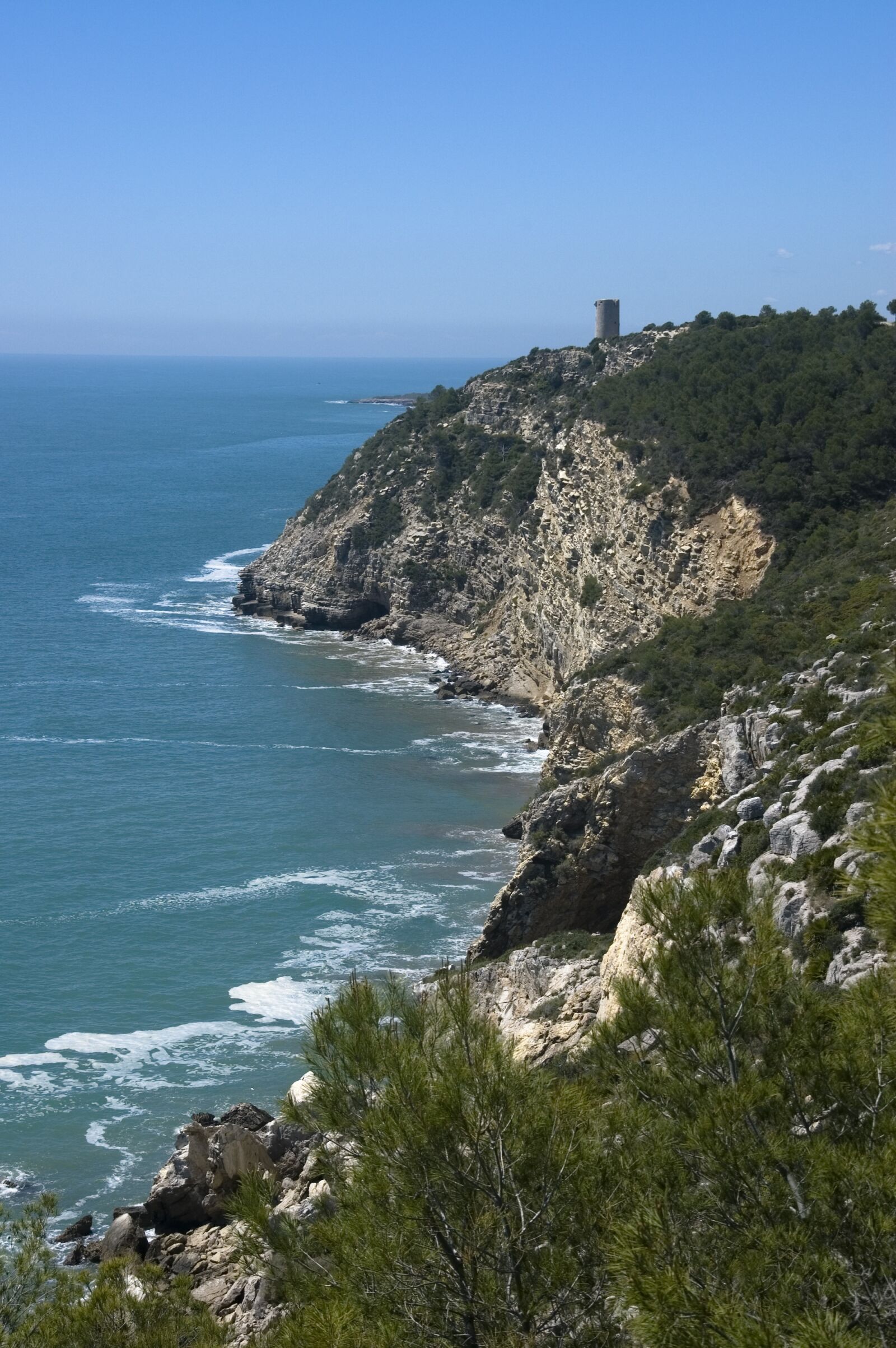 Nikon D50 sample photo. Sierra d'irta spain, seascape photography