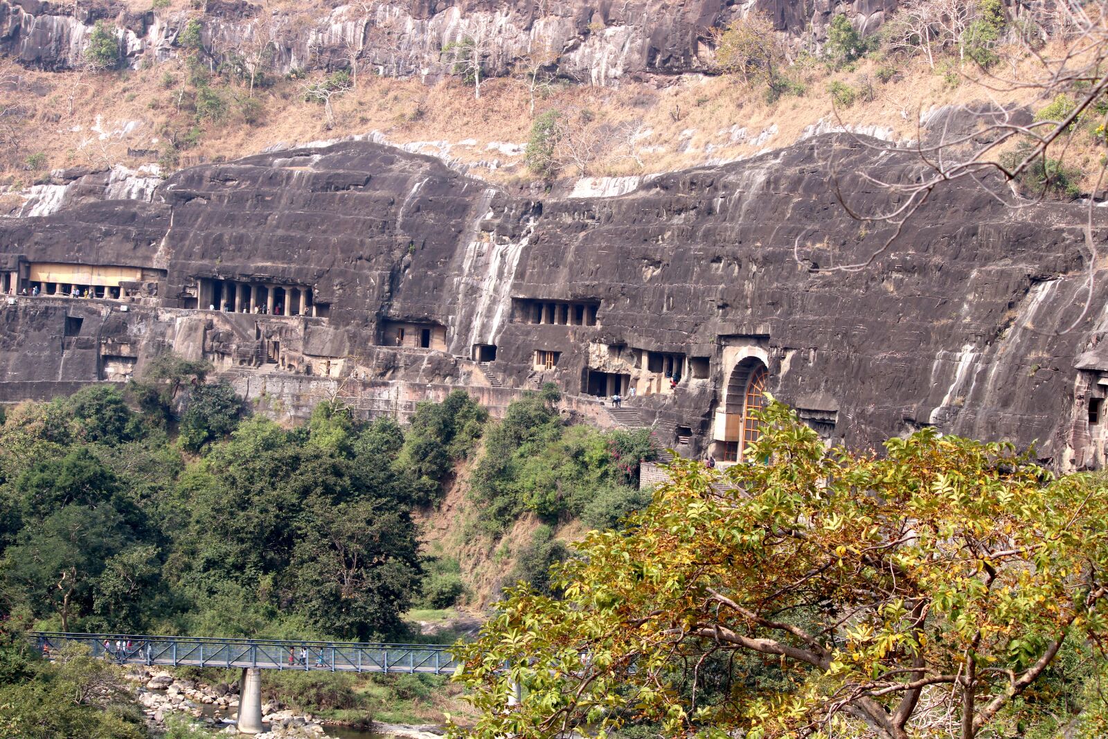 Canon EOS 2000D (EOS Rebel T7 / EOS Kiss X90 / EOS 1500D) sample photo. Ajanta caves, spirituality, structure photography