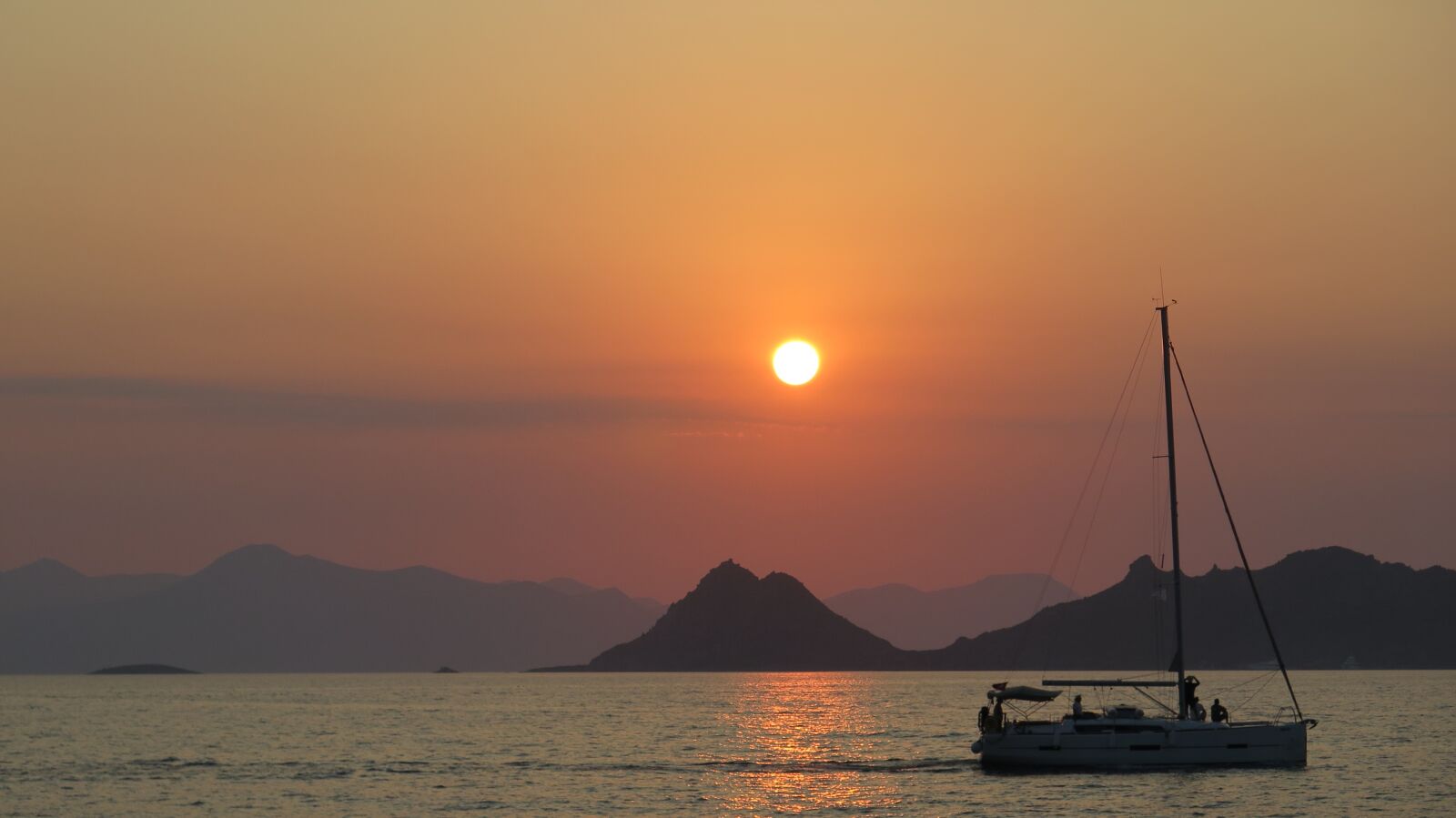 Canon PowerShot G16 sample photo. Bodrum, turgutreis, sunset photography