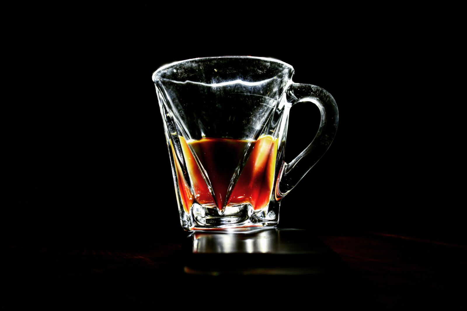 Canon EOS 1300D (EOS Rebel T6 / EOS Kiss X80) sample photo. Night coffee, glass, coffee photography