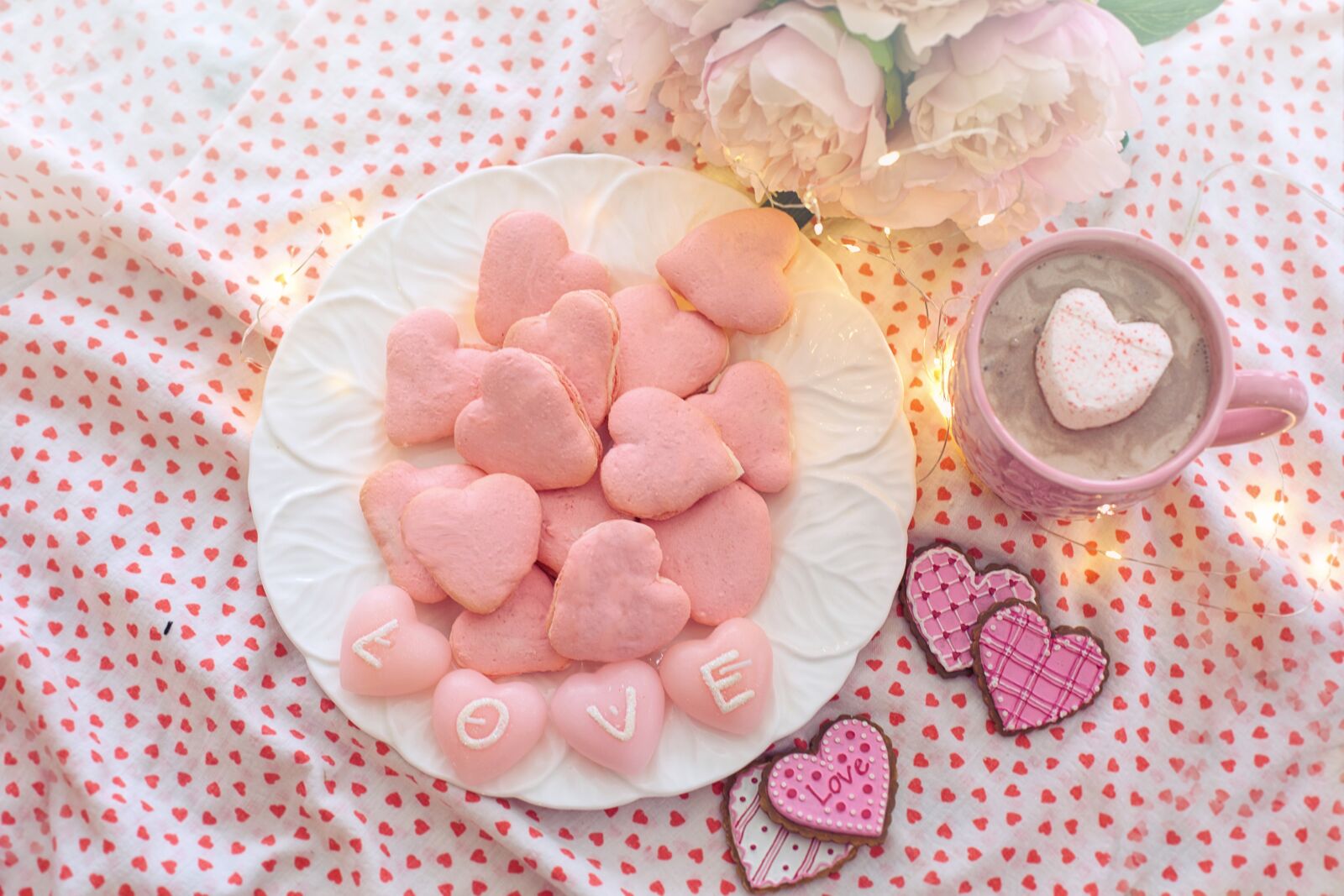Canon EF 50mm F1.4 USM sample photo. Valentine's day, treats, sweets photography