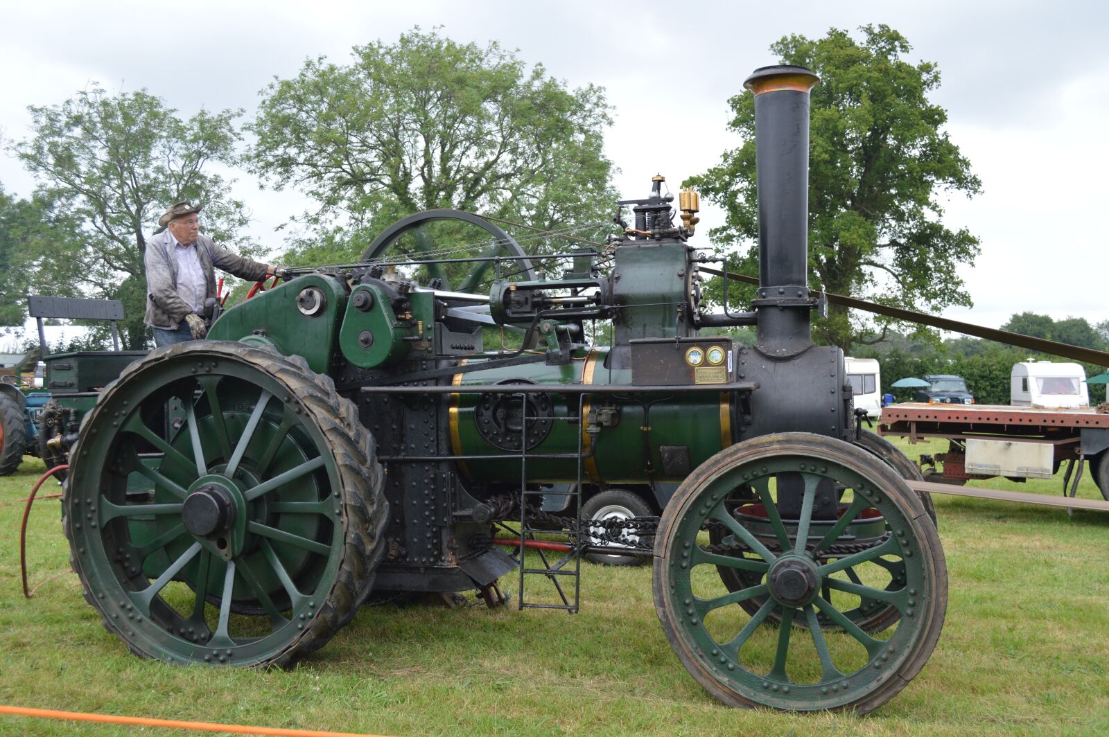 Nikon D3200 sample photo. Steam, engine, traction engine photography