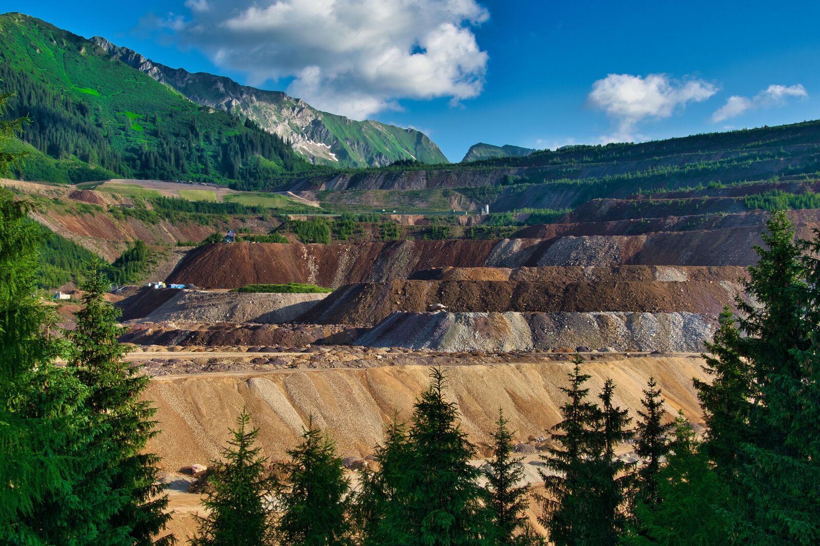 Nikon D5300 sample photo. Iron ore, mountains, outlook photography