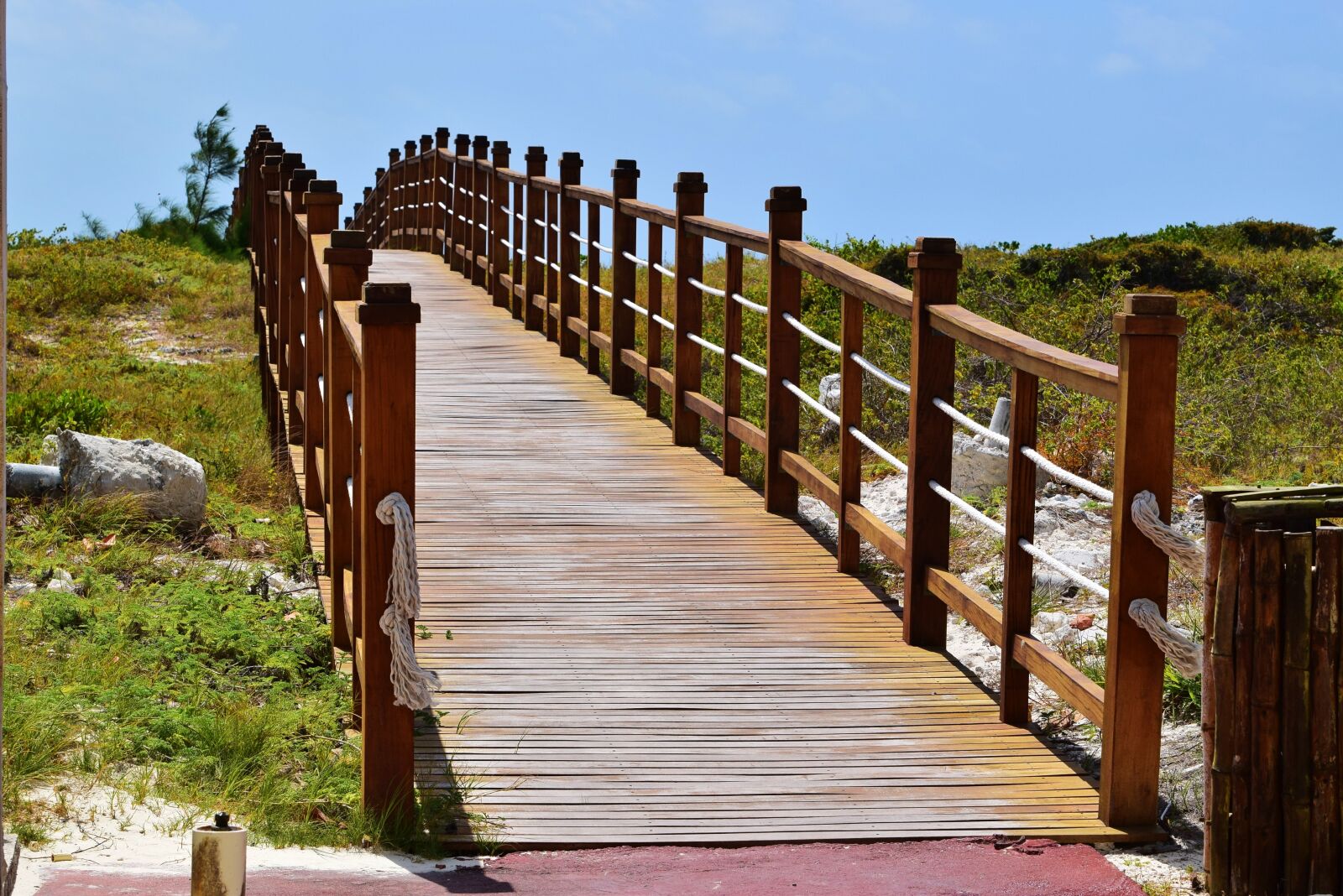 Nikon D3300 sample photo. Caribbean, bridge, water photography