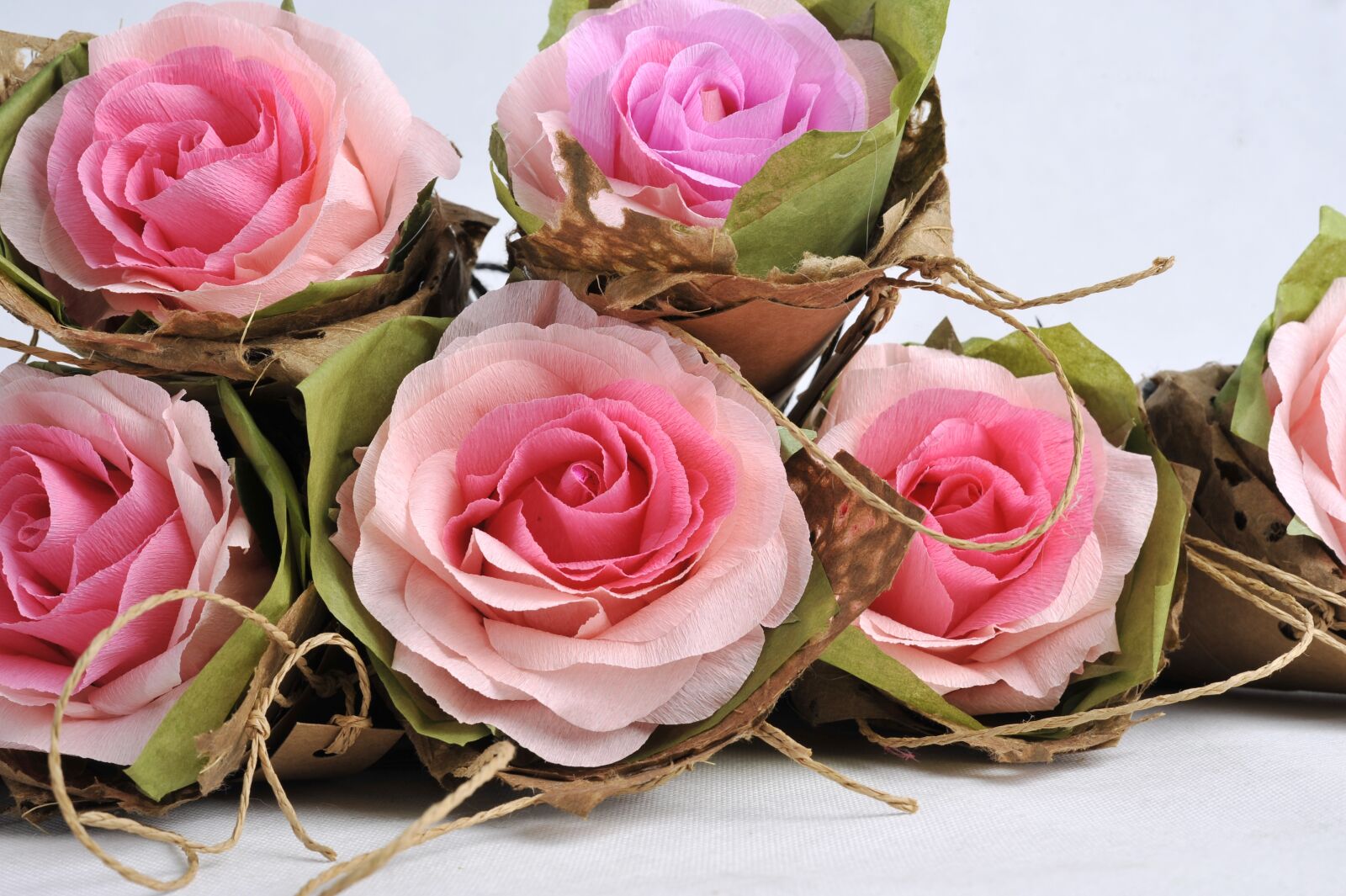 Nikon D700 sample photo. Crepe paper, paper, roses photography