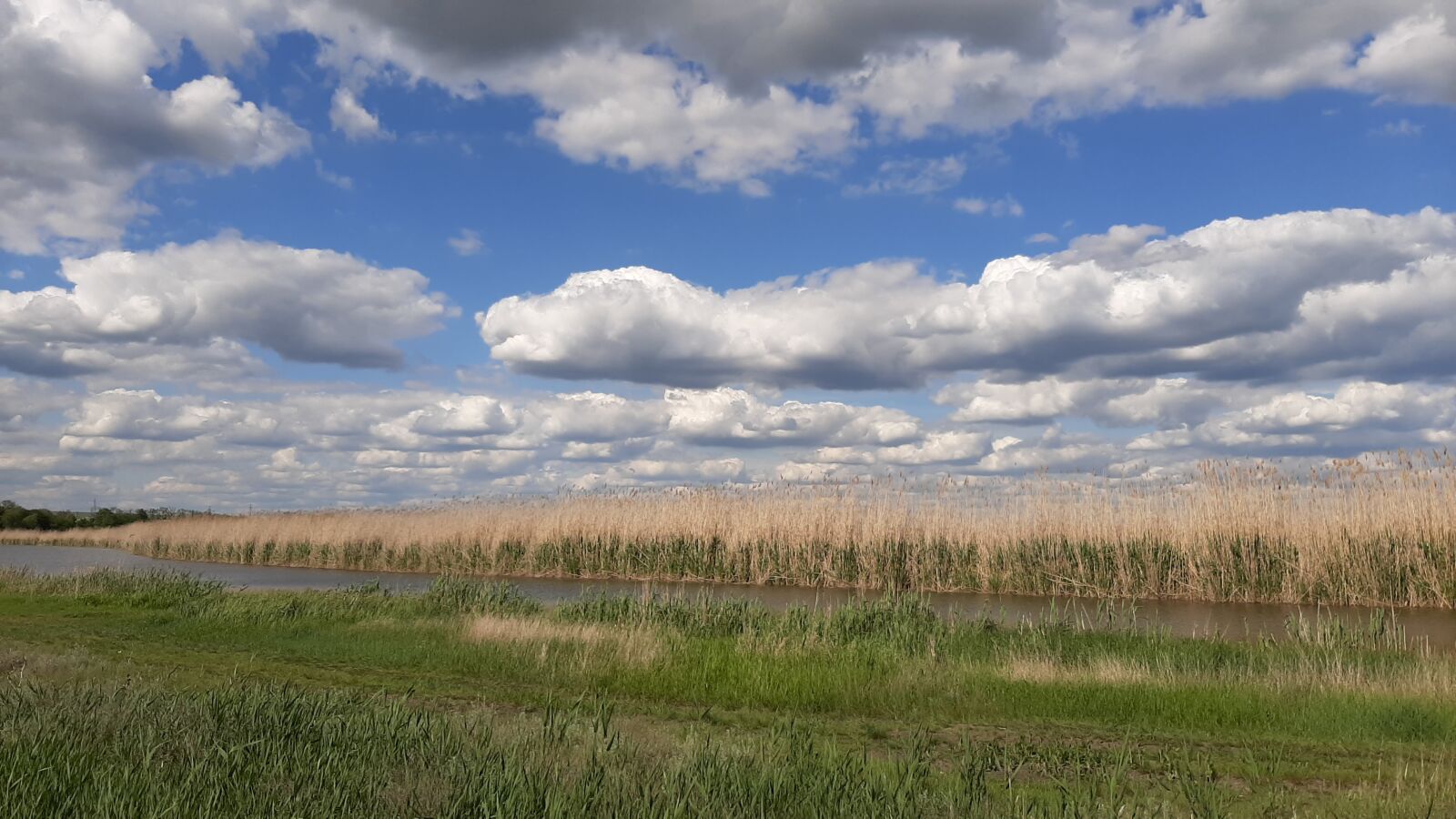 Samsung Galaxy A50 sample photo. Clouds, sky, field photography
