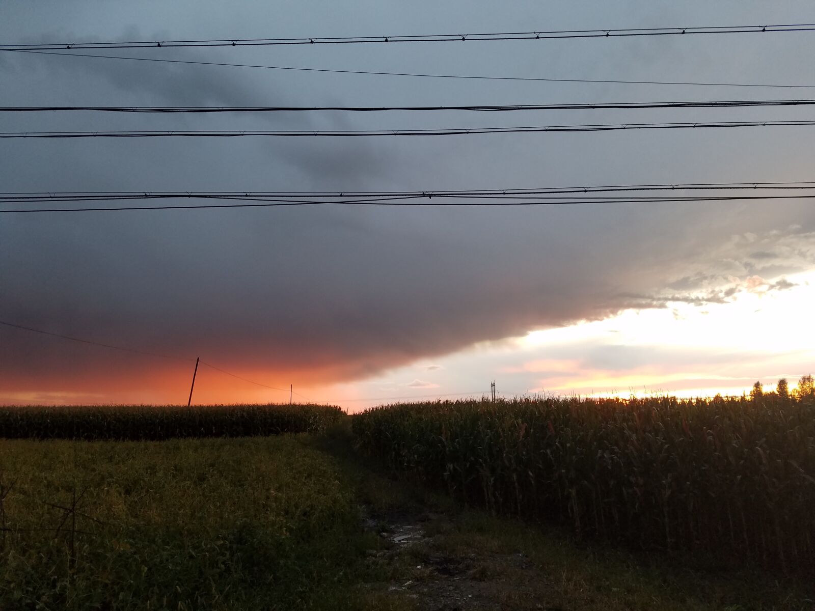 Samsung Galaxy S7 Edge sample photo. Rains, dusk, rainbow photography