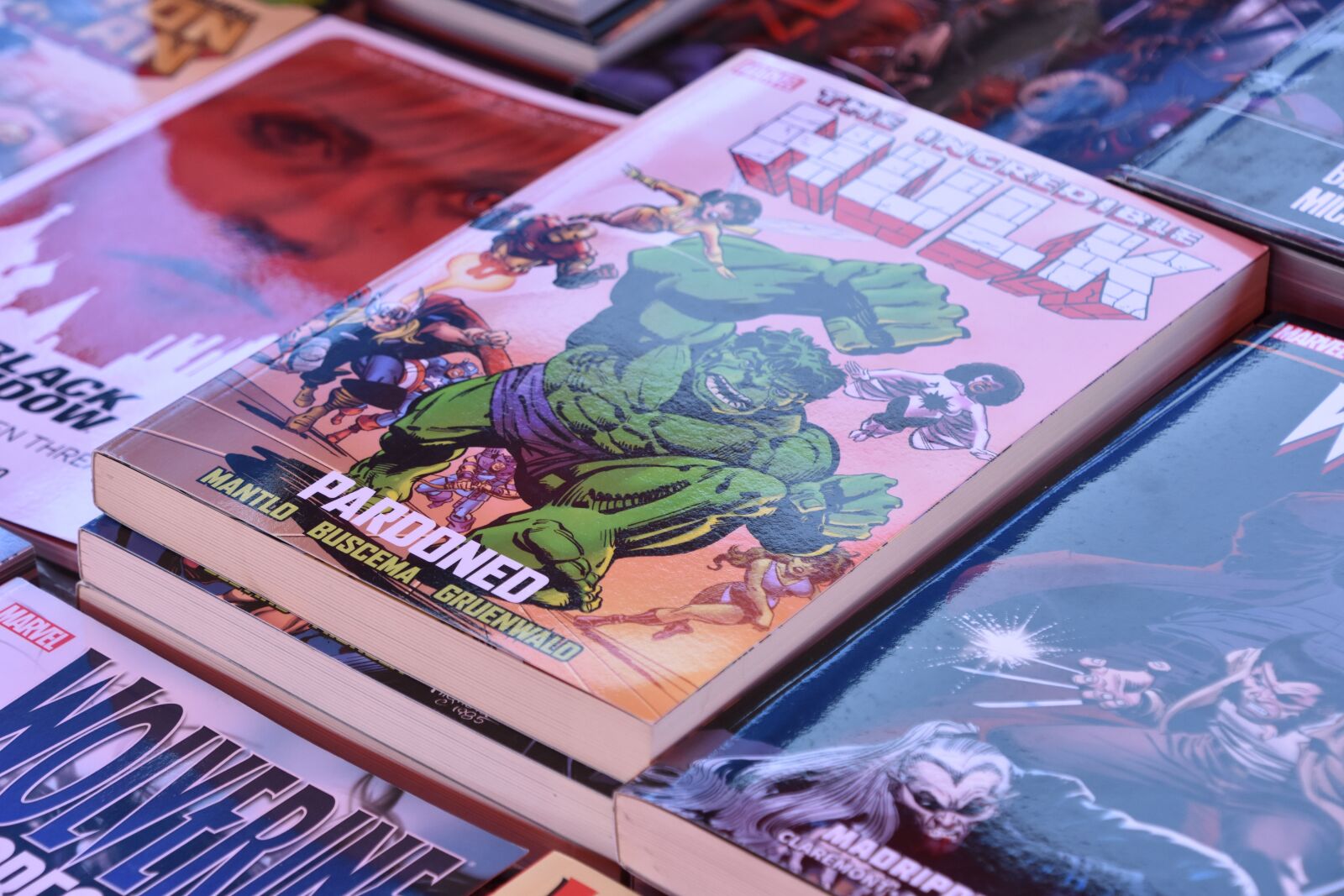 Nikon D7200 sample photo. Comic, fair, book photography