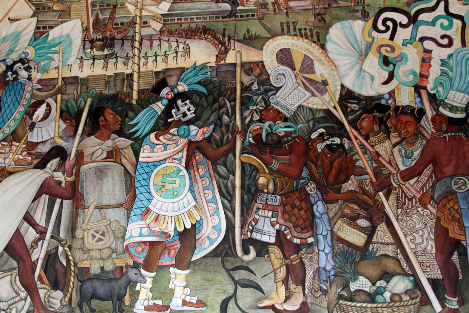 Canon EOS 7D sample photo. Mural, diego, rivera photography