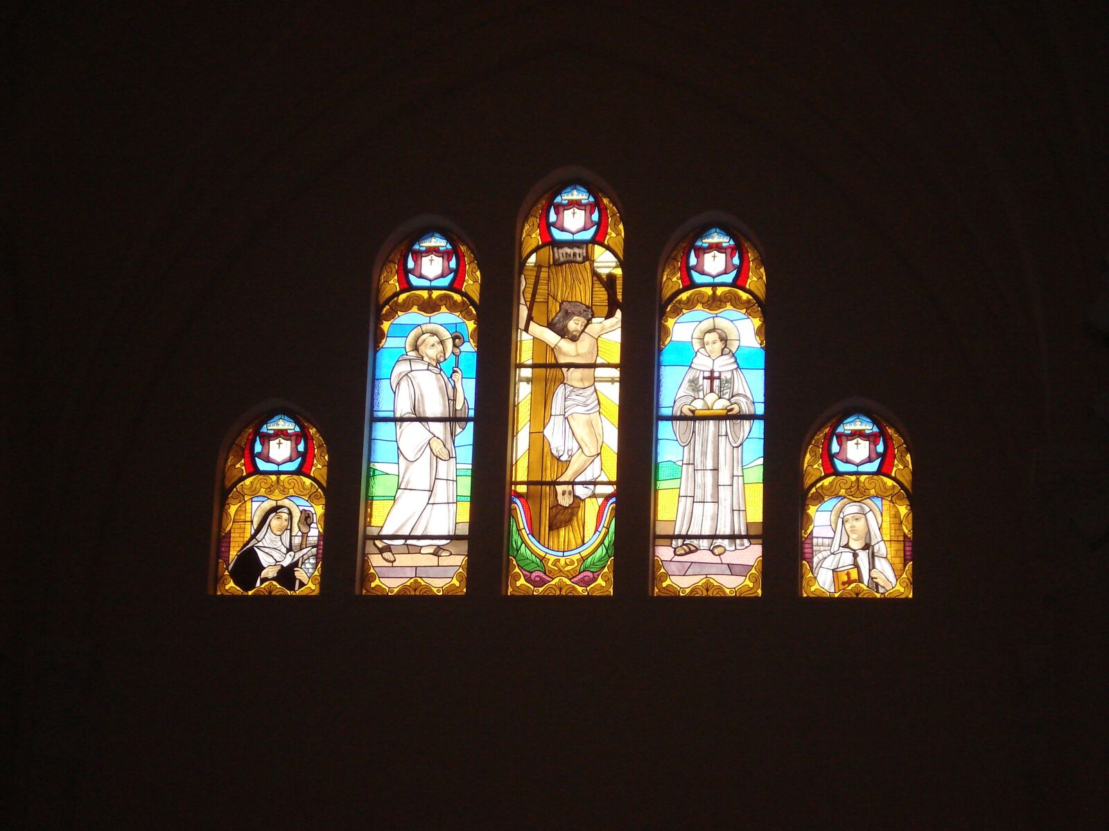 Sony DSC-W50 sample photo. Stained glass, church, window photography