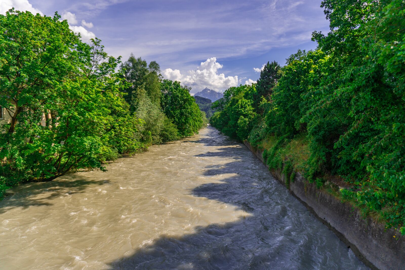 Sony a6300 sample photo. River, blue sky, sky photography