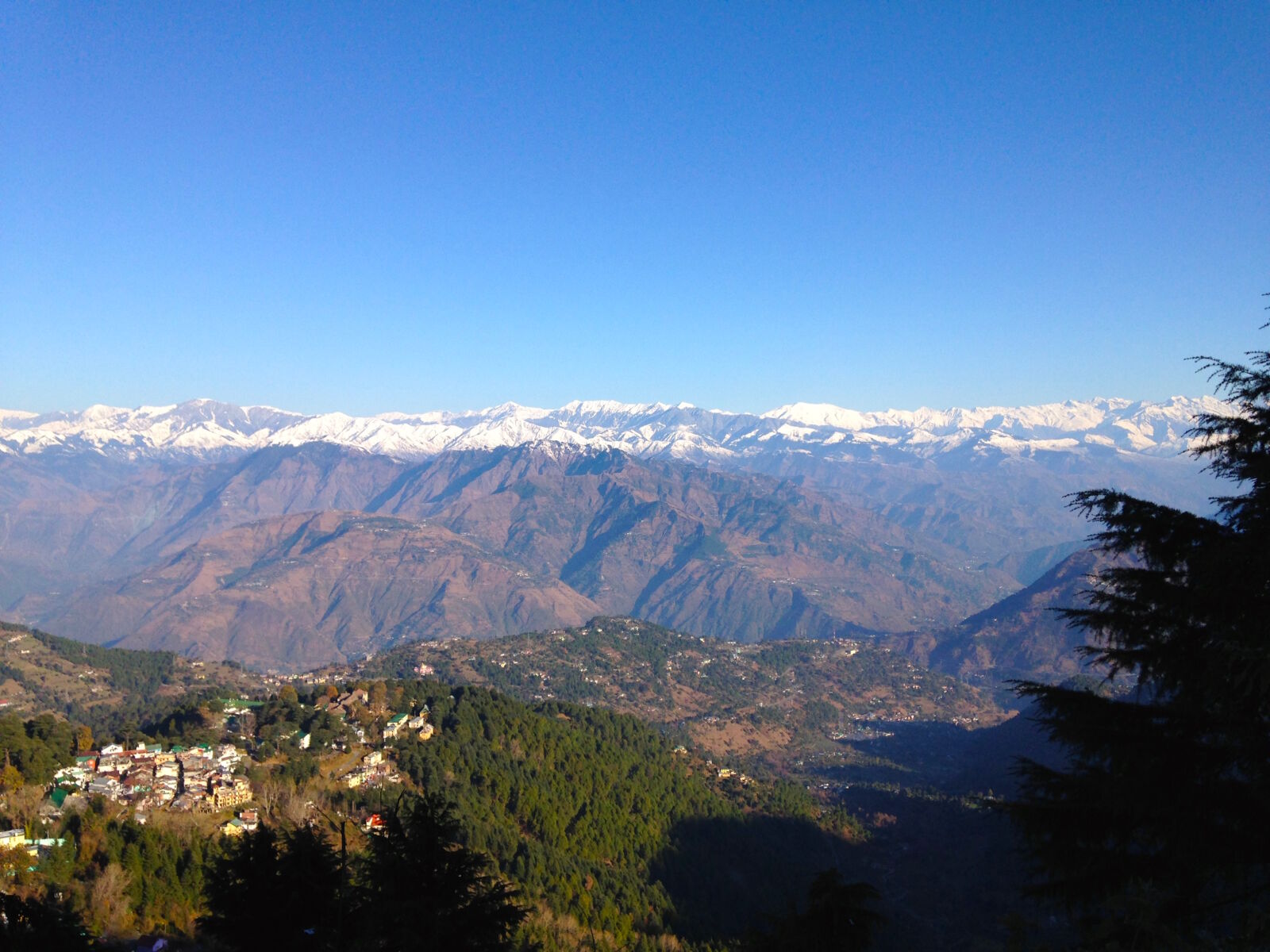 iPhone 5c back camera 4.12mm f/2.4 sample photo. Dhauladhar, mountain, range photography