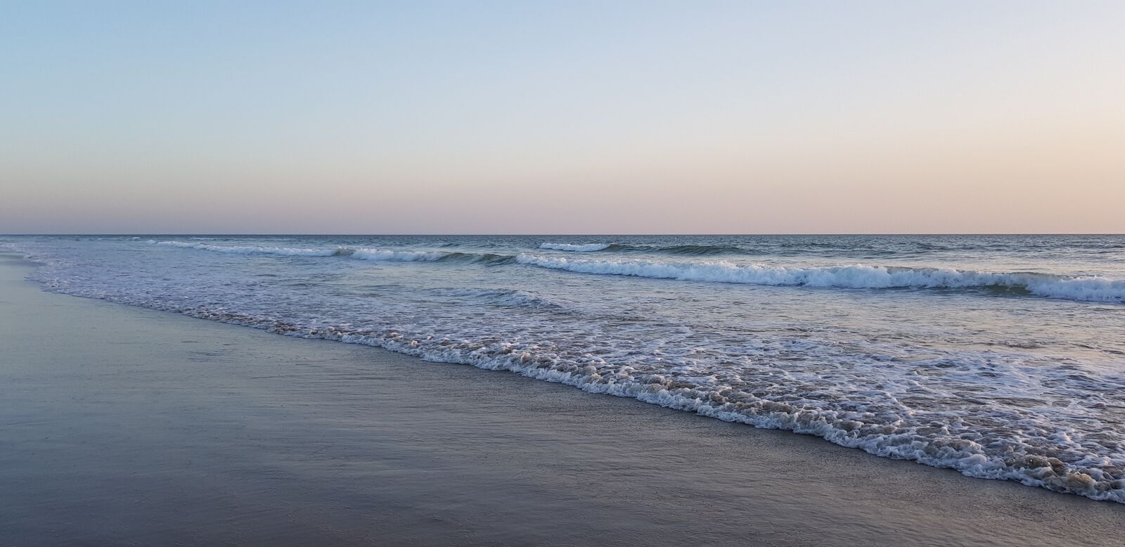Samsung Galaxy S8 sample photo. Sunset, beach, atlantic photography