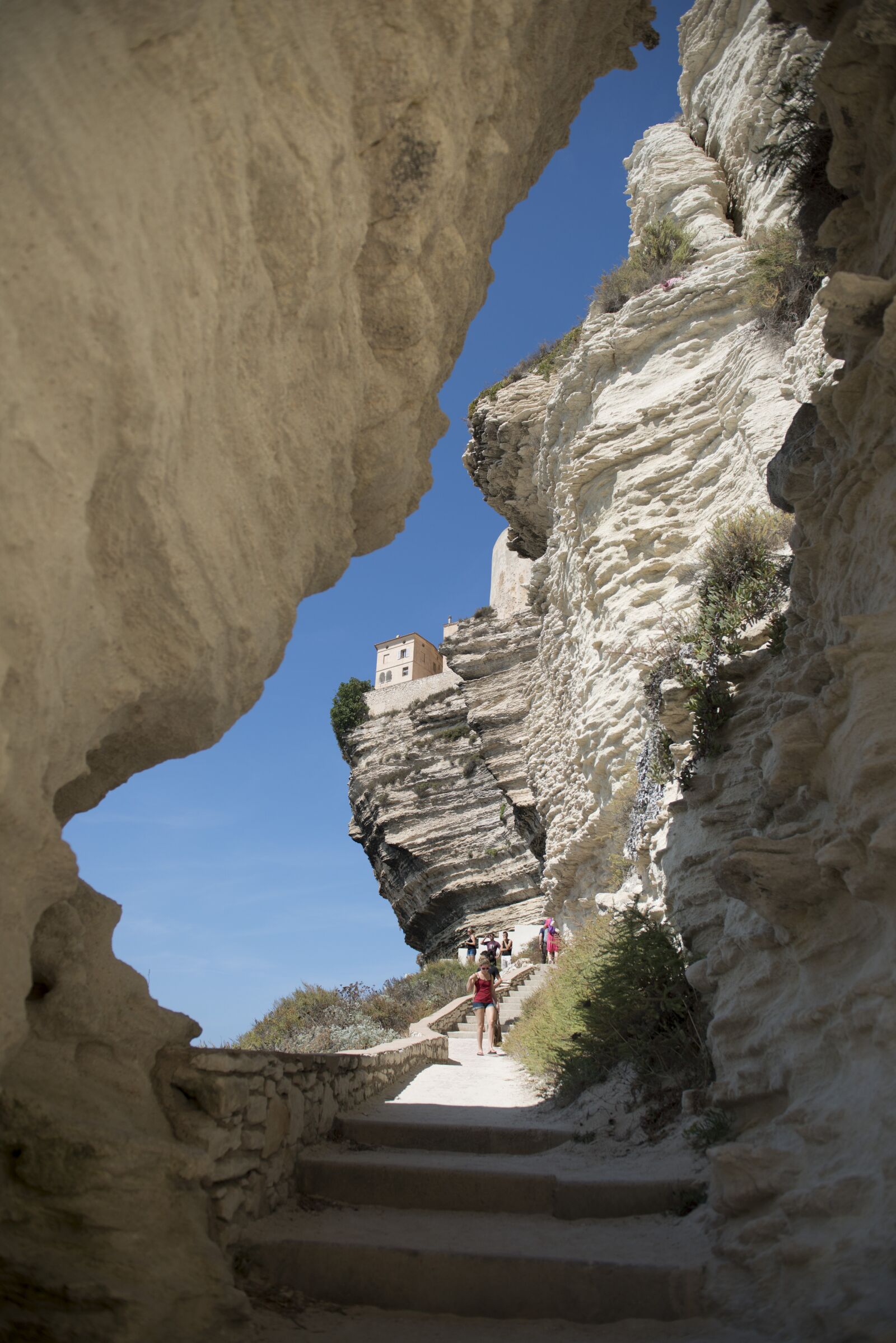 Nikon D800 sample photo. Cliff, bonifacio, corsican photography