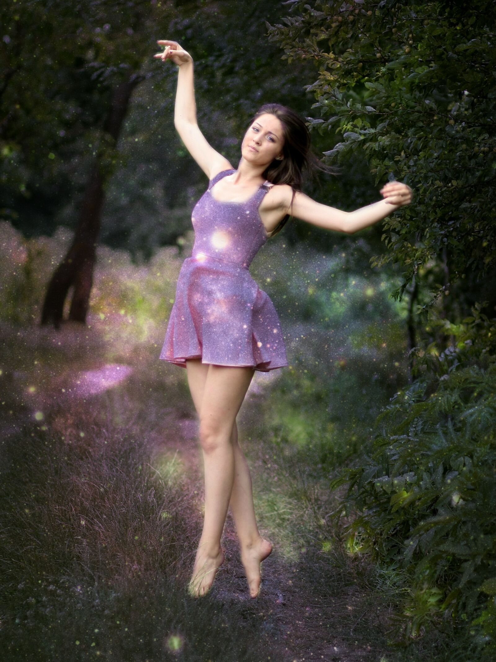 Canon EOS 450D (EOS Rebel XSi / EOS Kiss X2) sample photo. Girl, dance, nature photography