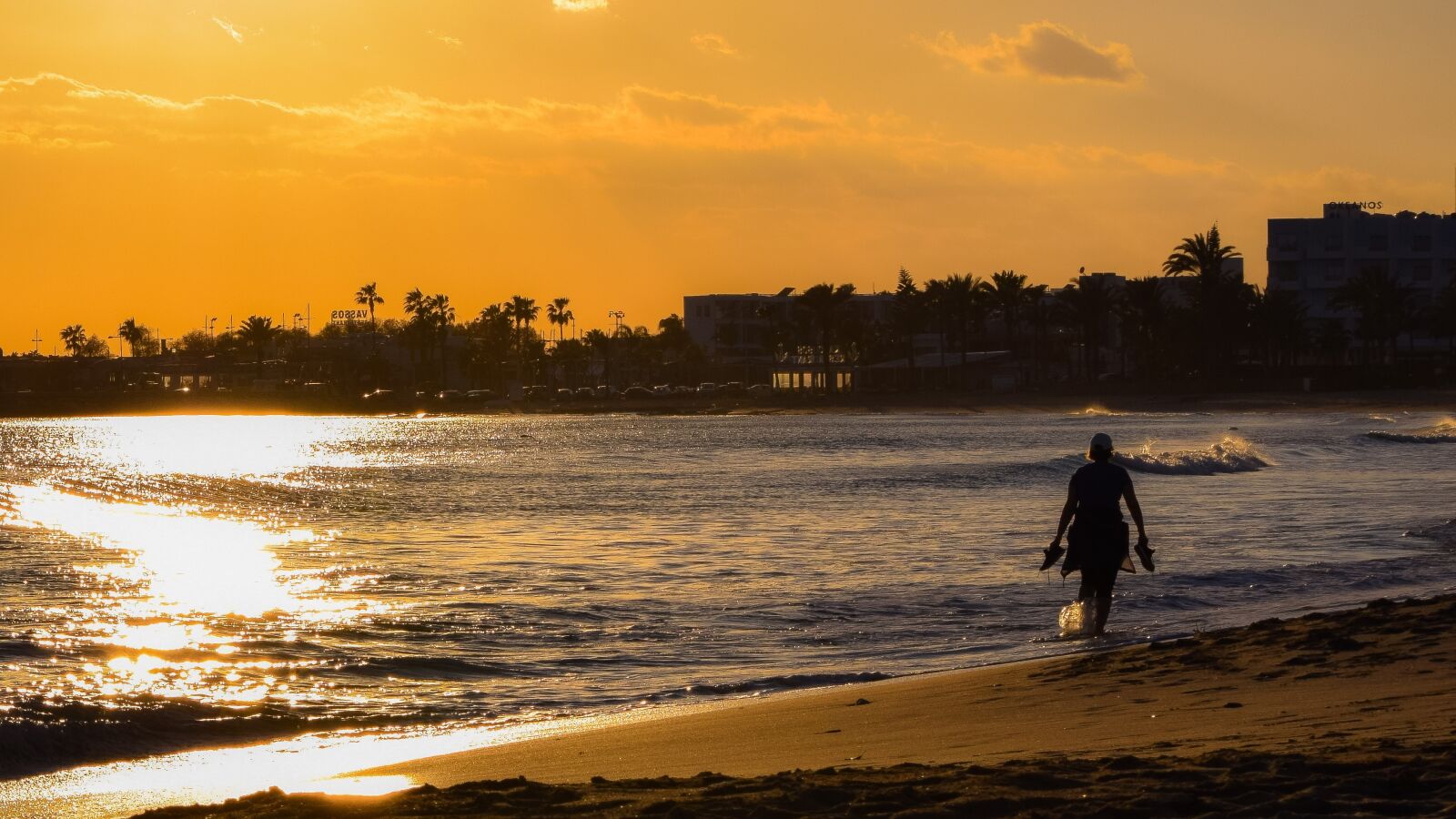 Nikon D3300 sample photo. Sunset, dusk, beach photography
