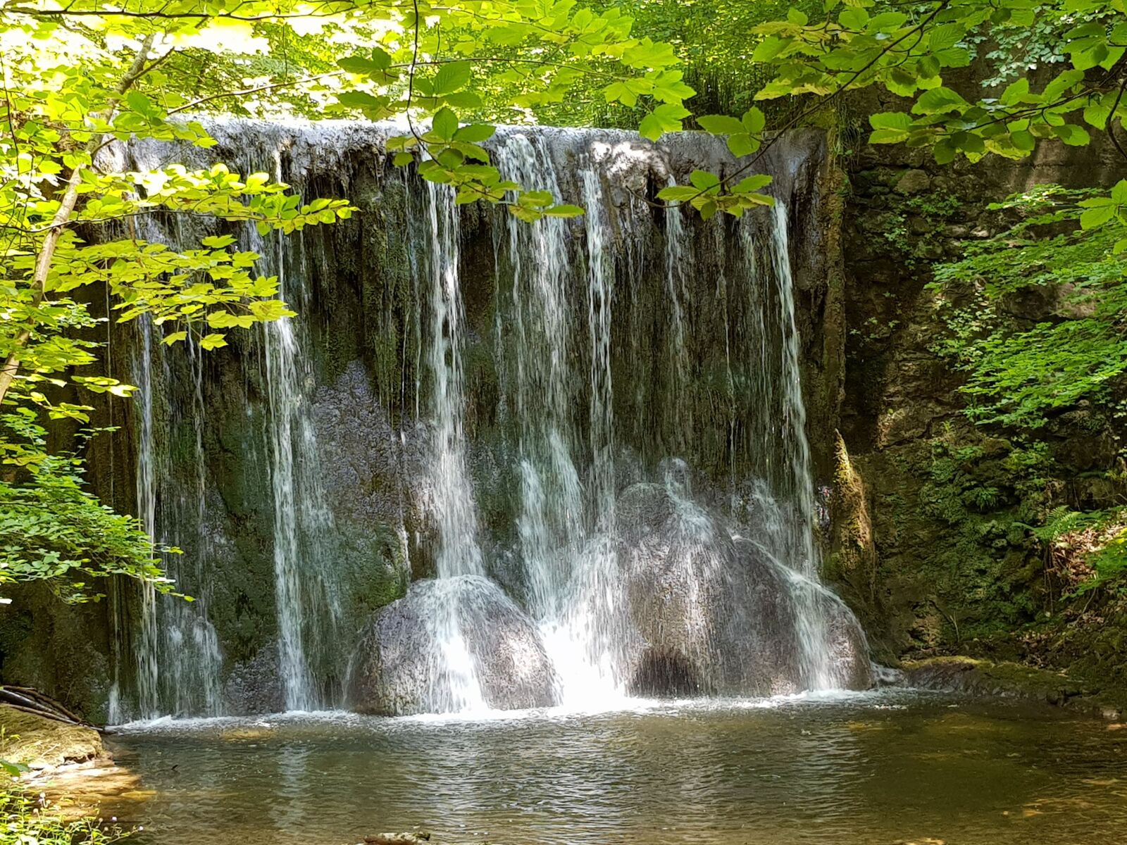 Samsung Galaxy S8 sample photo. Water, waterfall, mystical photography