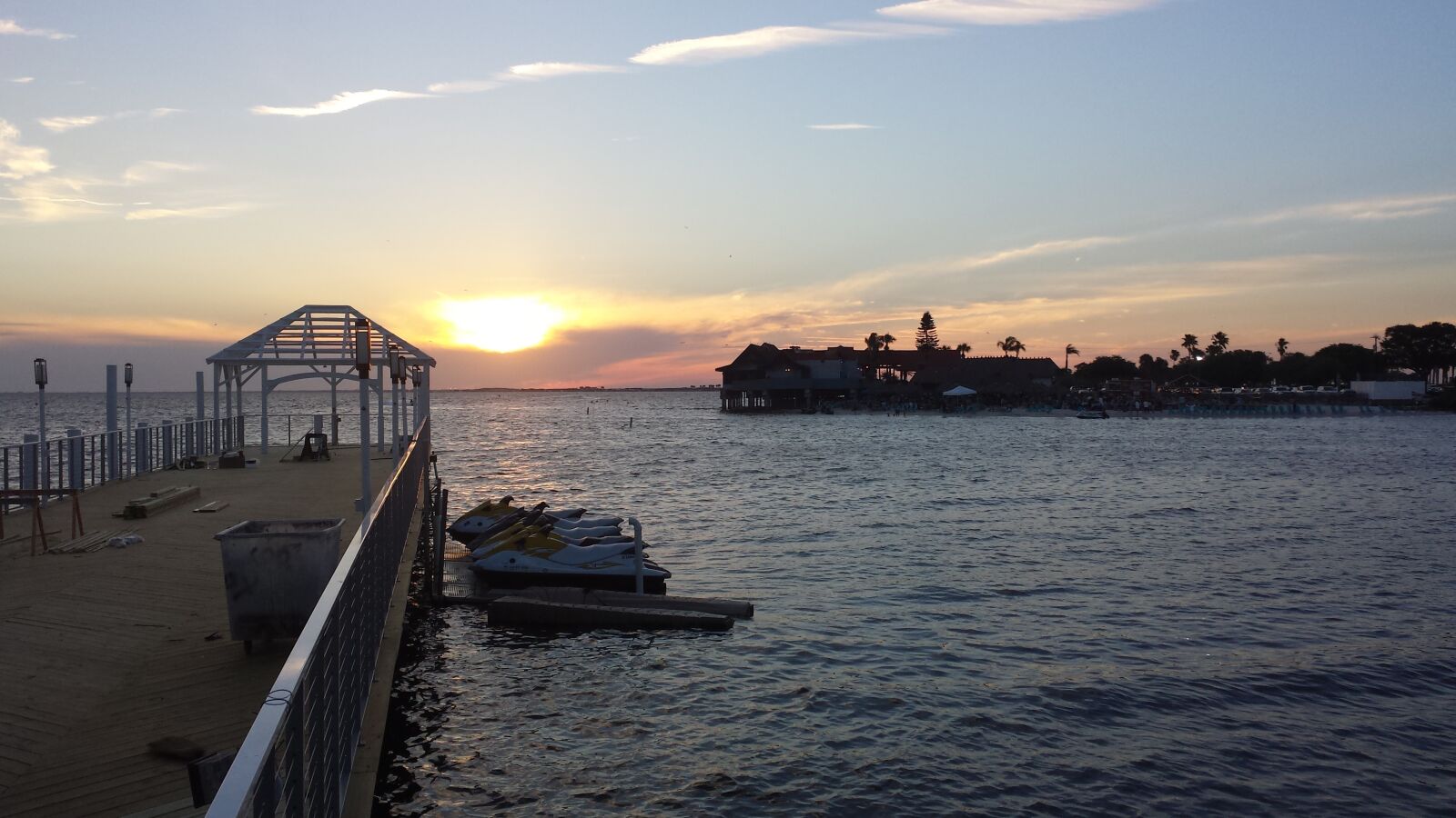 Samsung Galaxy S4 sample photo. Sunset, florida, water photography