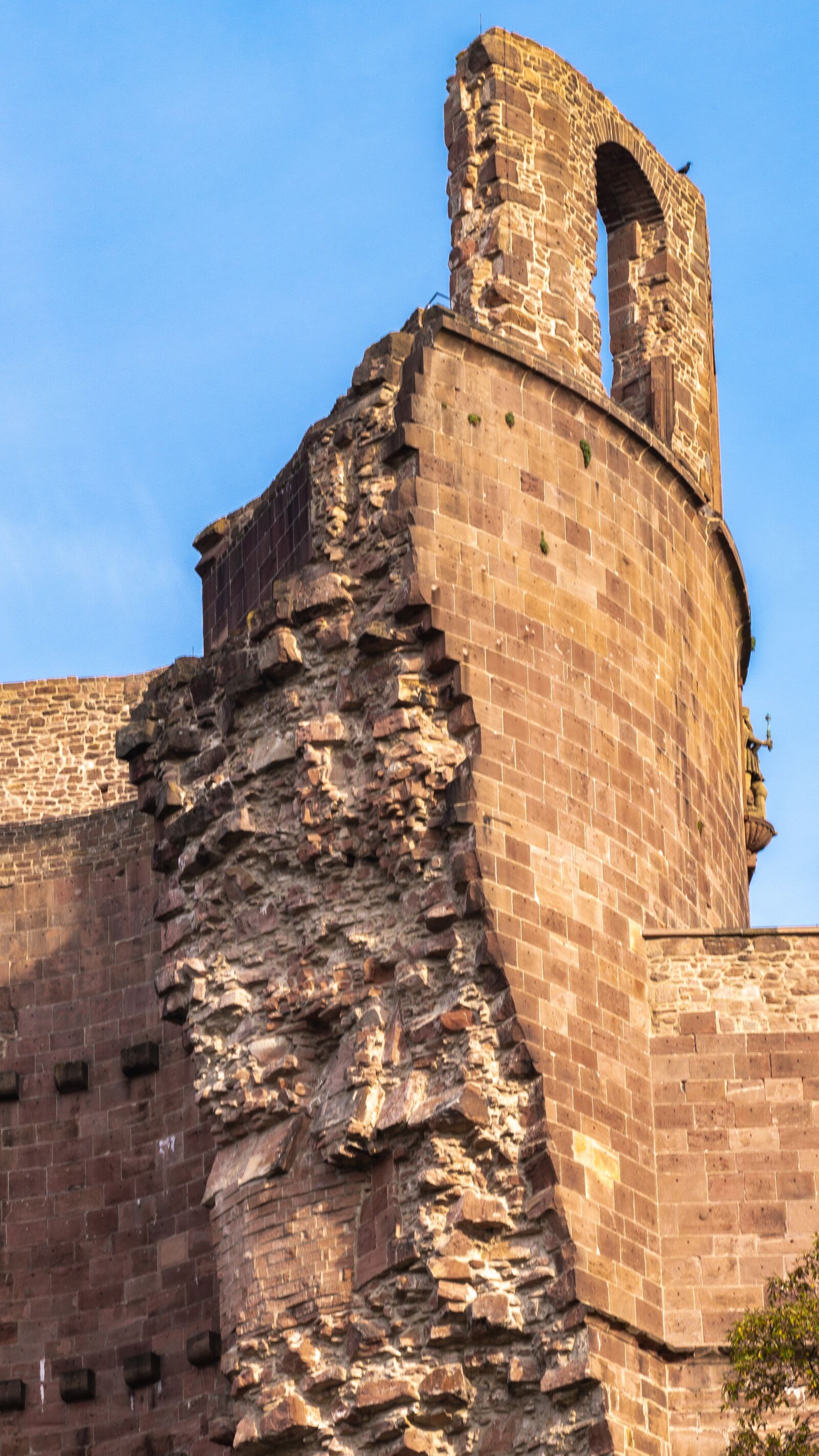 LUMIX G VARIO 100-300/F4.0-5.6II sample photo. Heidelberg, heidelberg castle, ruin photography