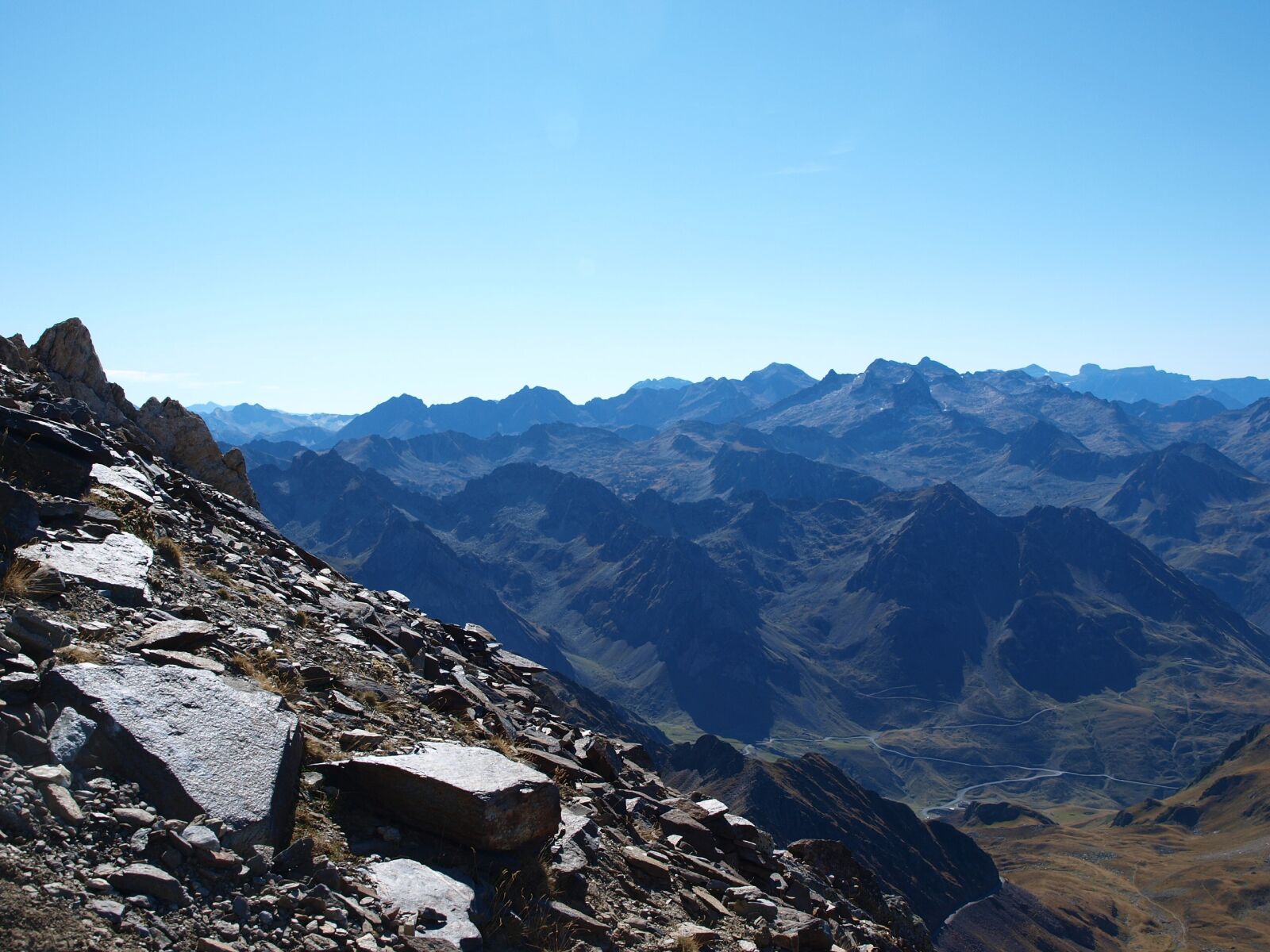 Olympus E-450 (EVOLT E-450) sample photo. Mountain, south peak, high photography
