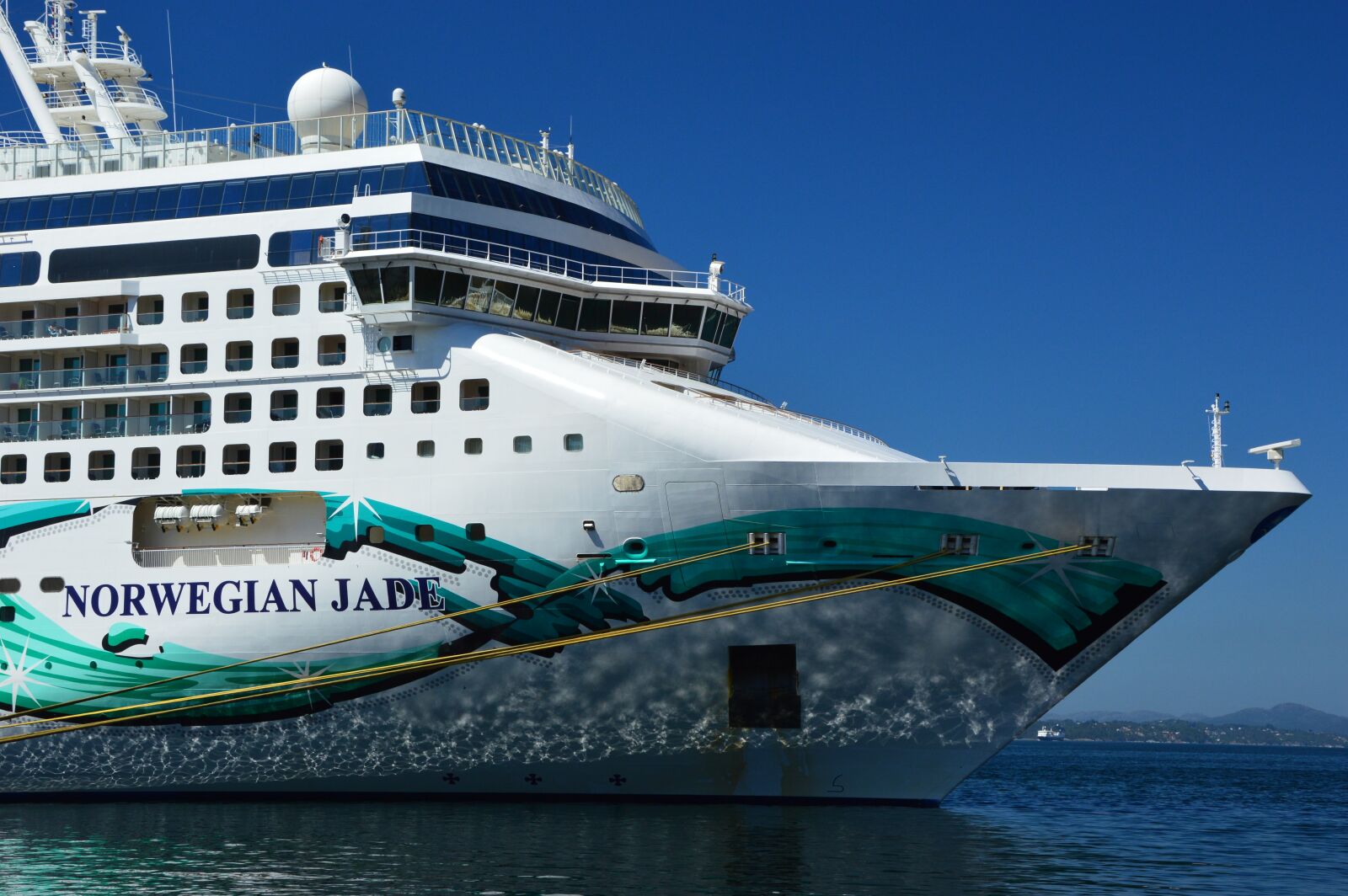 Nikon D3200 sample photo. Cruise ship, ship, bug photography