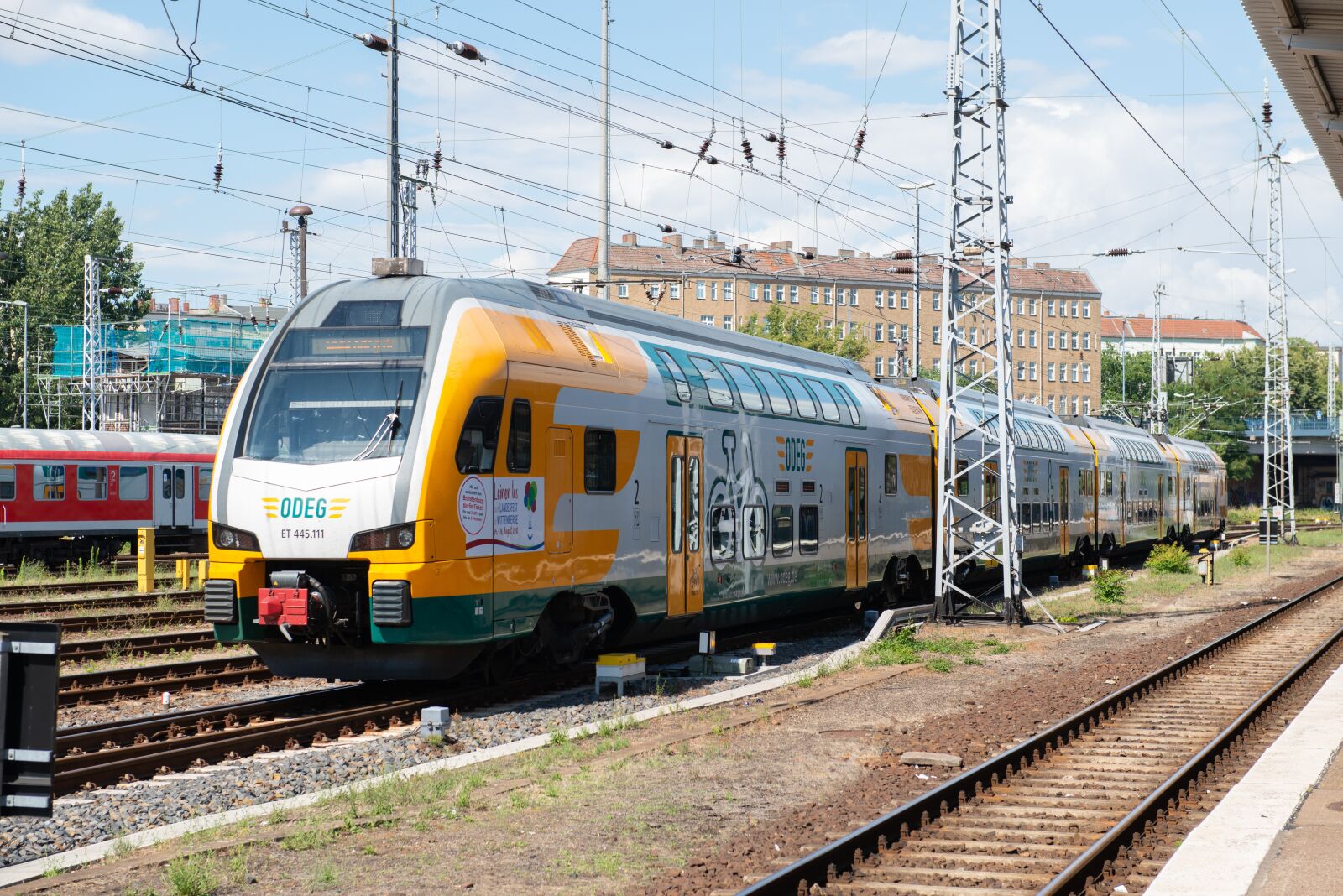 Nikon D800E sample photo. Railway, germany, rolling stock photography