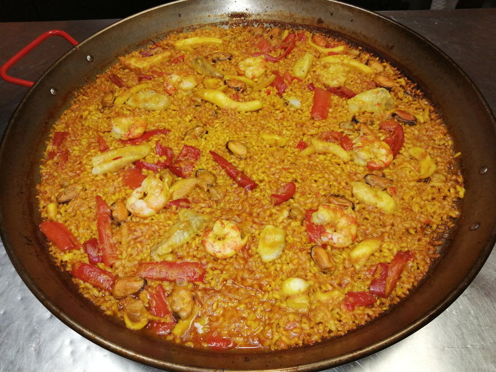 HUAWEI P SMART 2019 sample photo. Arros del senyoret, paella photography