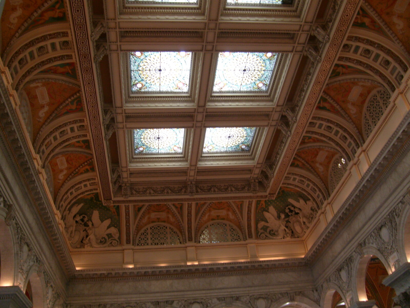 Samsung KENOX S730  / Samsung S730 sample photo. Conferred, ceiling, library, of photography