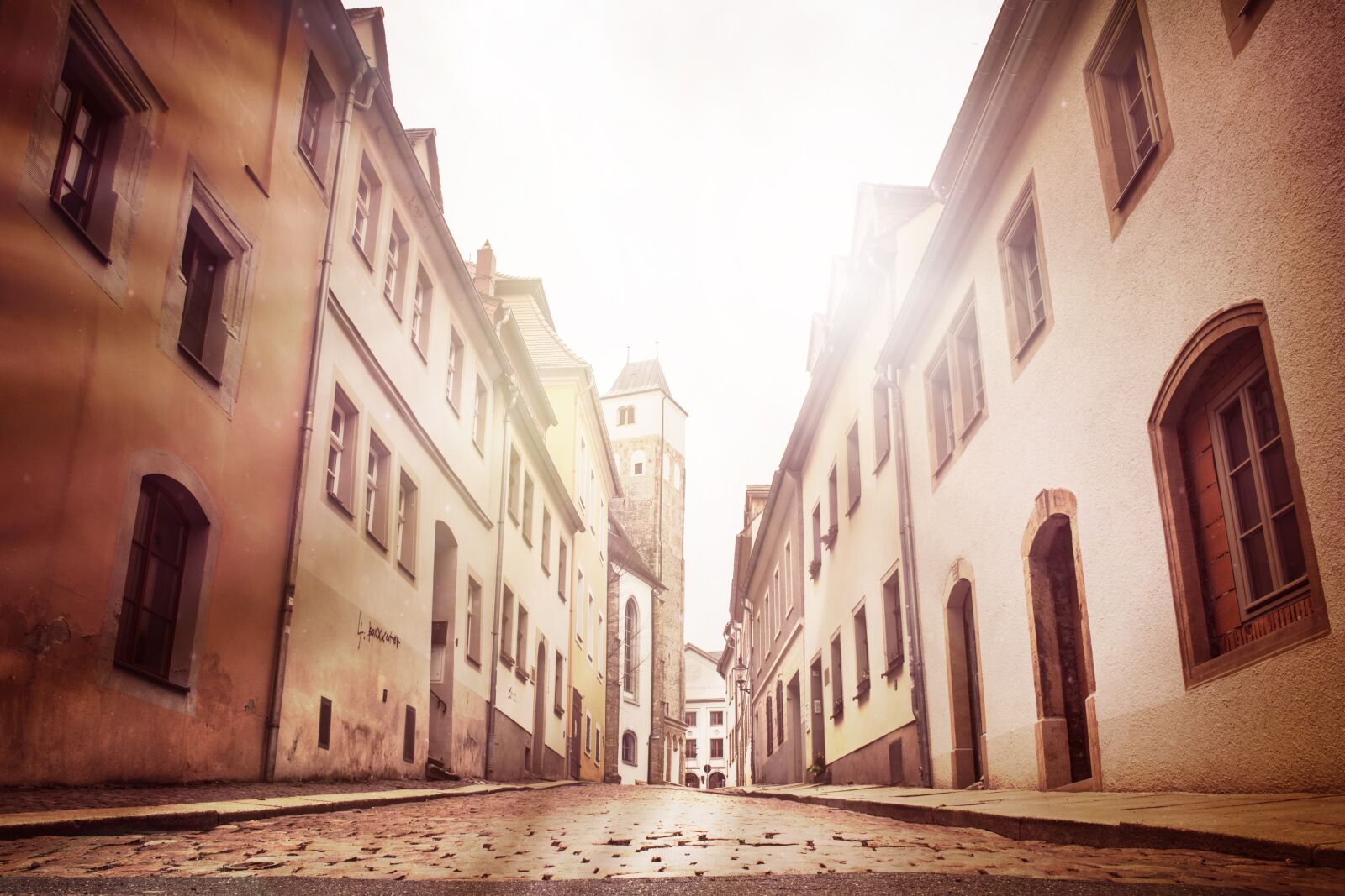 Canon EOS 750D (EOS Rebel T6i / EOS Kiss X8i) sample photo. Freiberg, silver, alley photography