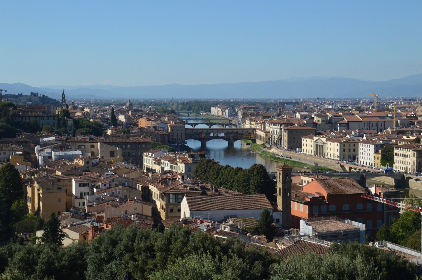 Nikon D3200 sample photo. Florence, panorama, italy photography