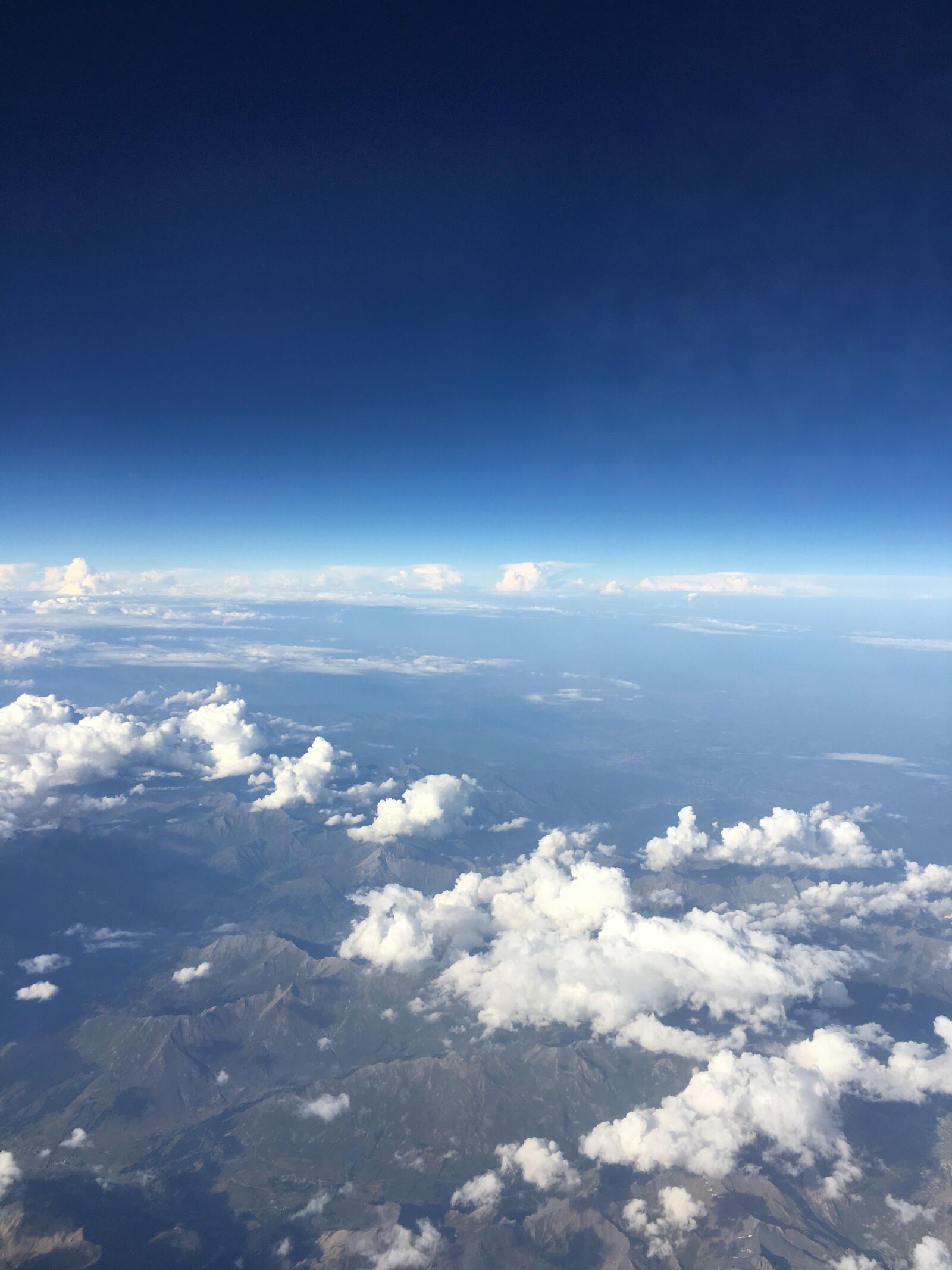 Apple iPhone 6s sample photo. Flying, mountains, sky photography
