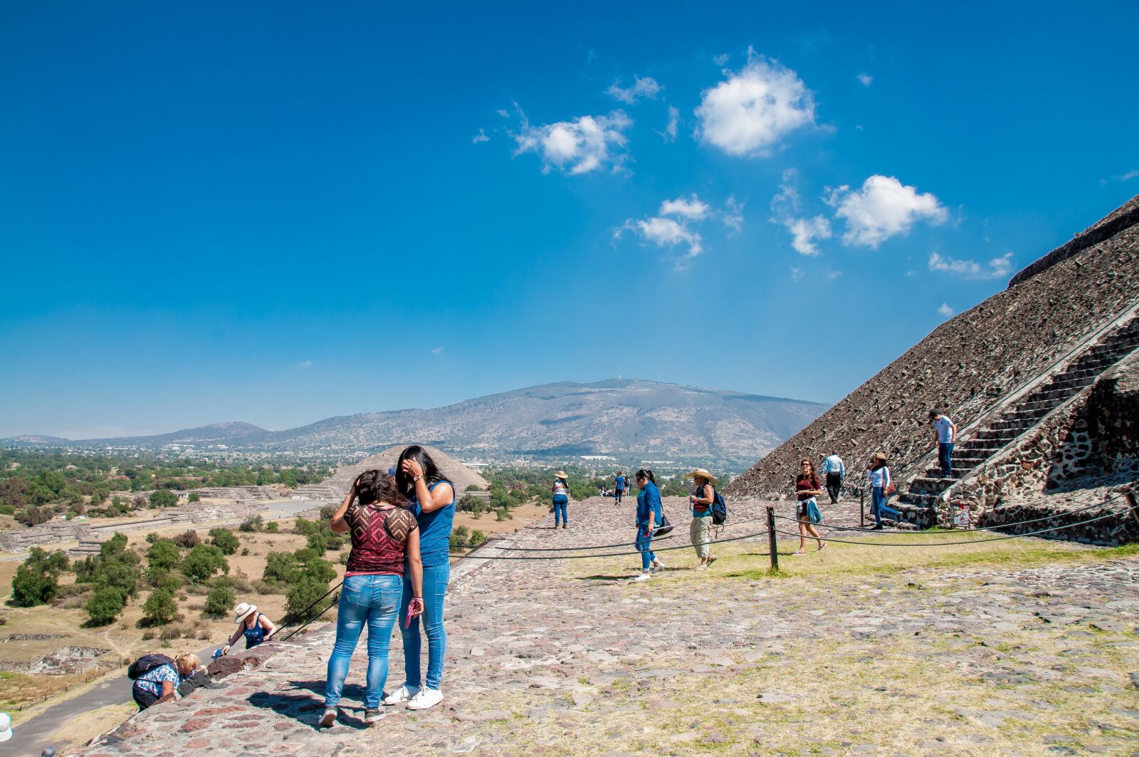 Nikon D5000 sample photo. Teotihuacan, mexico, pyramids photography