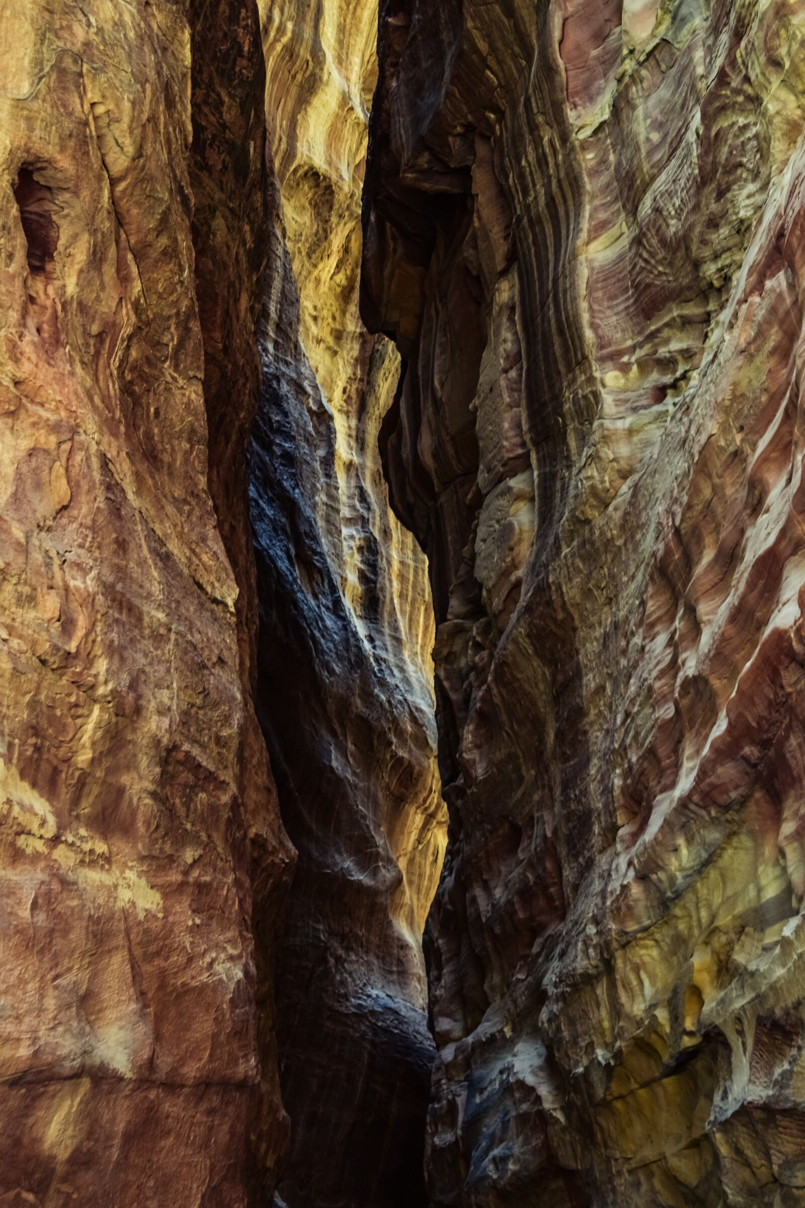 Nikon D3300 sample photo. Al siq canyon, canyon photography
