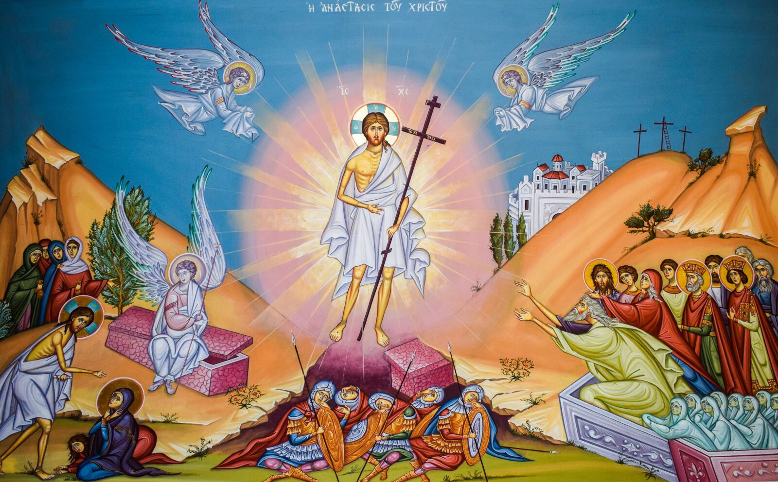 Nikon D3300 sample photo. Resurrection, iconography, church photography