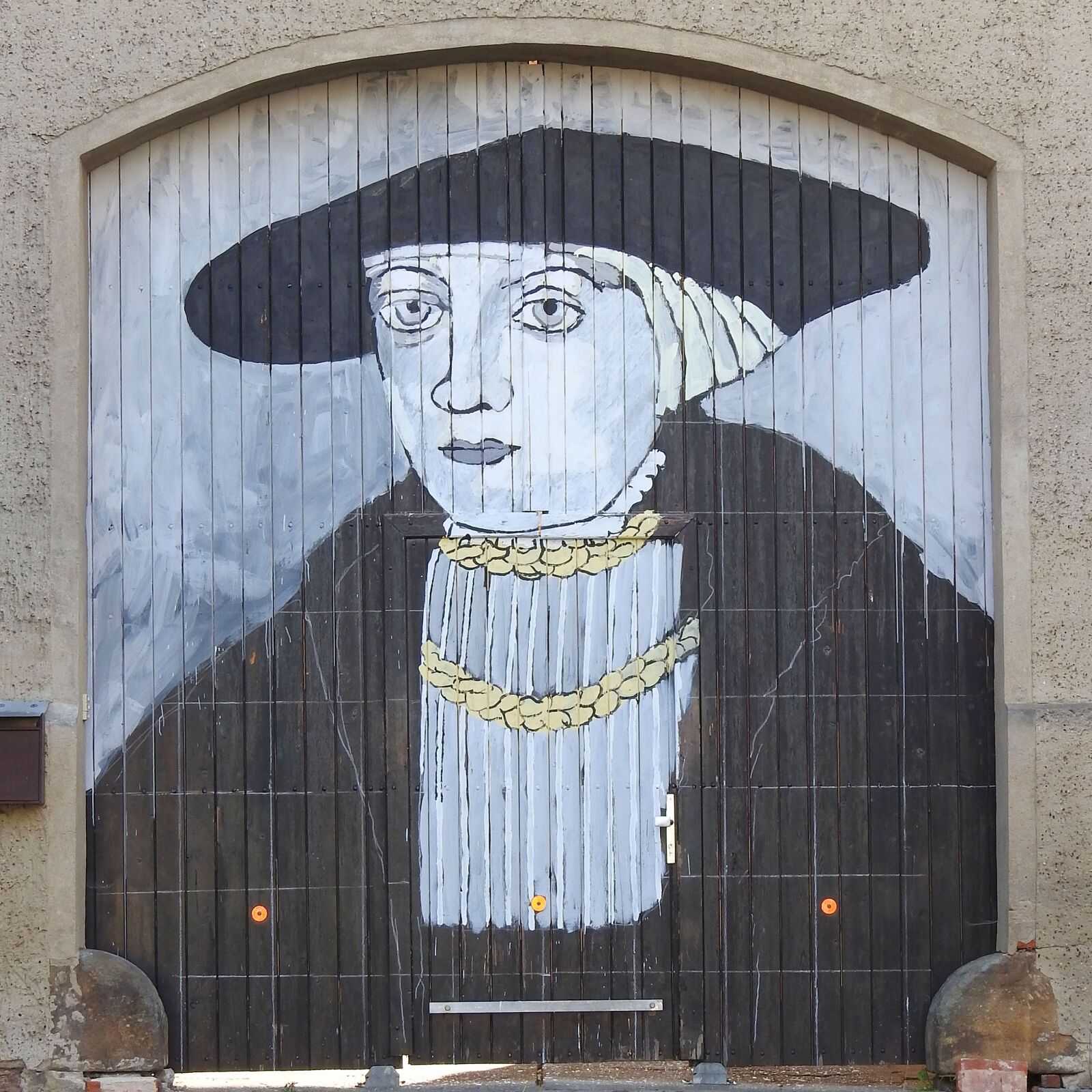 Nikon Coolpix P900 sample photo. Elisabeth of brandenburg, mural photography