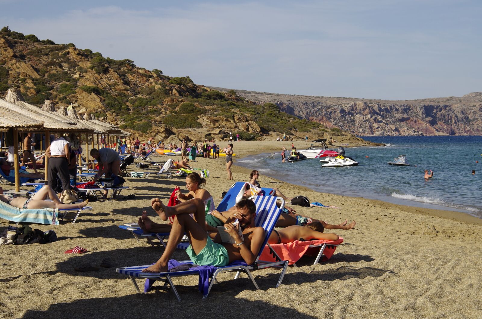 Pentax K-50 sample photo. Crete, greece, vai locality photography