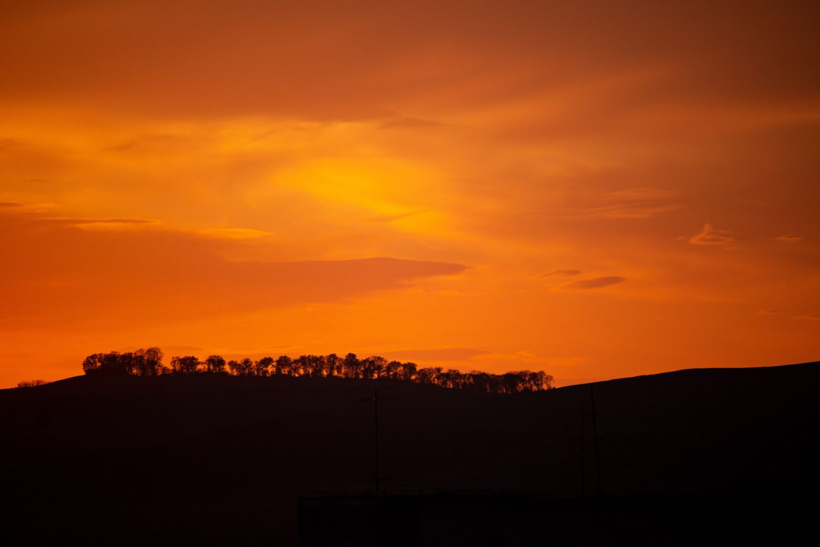 Canon EOS 100D (EOS Rebel SL1 / EOS Kiss X7) sample photo. Silhouette, sunlight, sunset photography